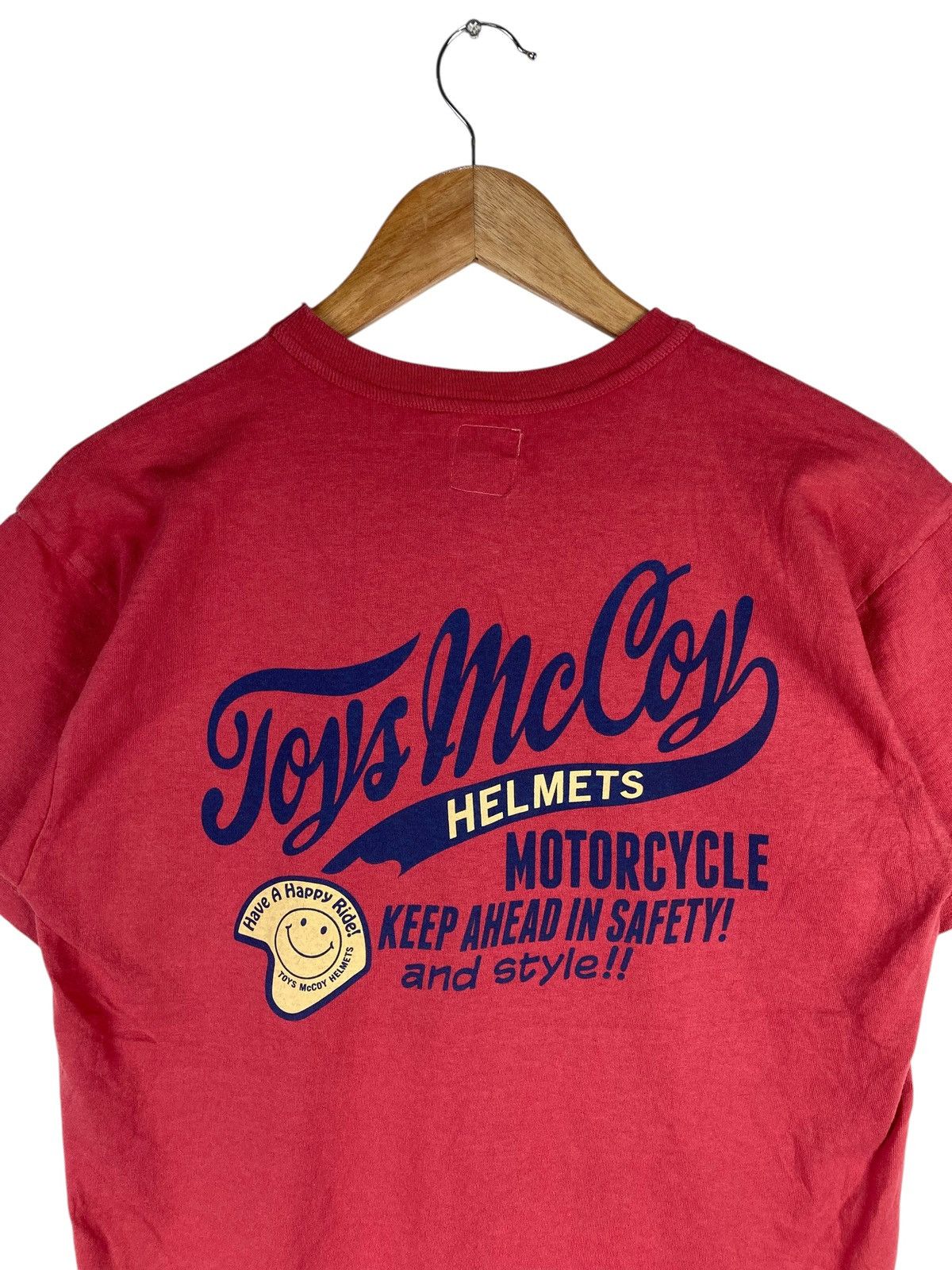 The Real McCoy's Vintage MCCOY’S TOYS MCCOY Helmets Motorcycle T-Shirt Size US M / EU 48-50 / 2 - 2 Thumbnail