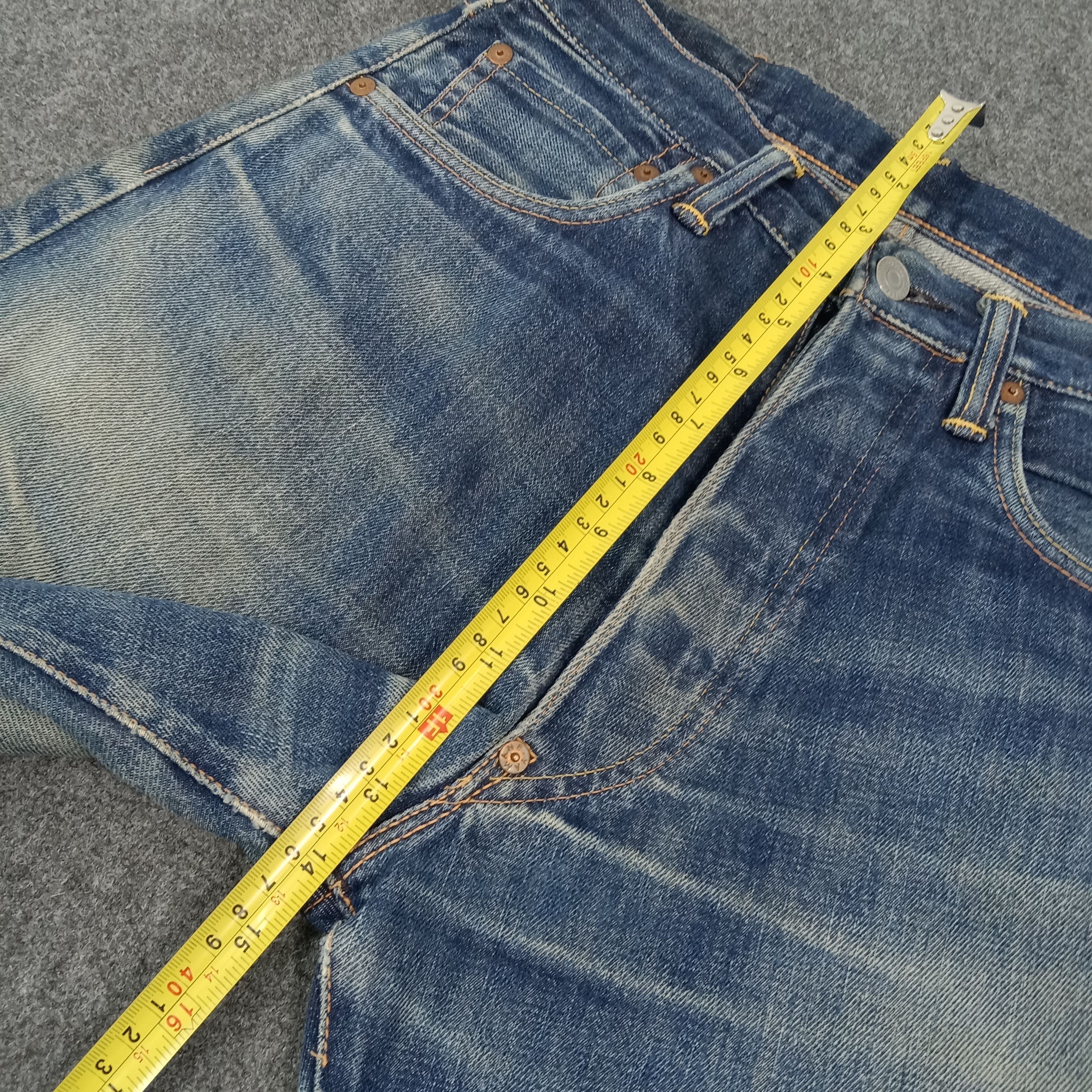 Evisu Evisu Selvedge Japanese Daicock Custom Denim Jeans C265N18 Size US 28 / EU 44 - 13 Thumbnail