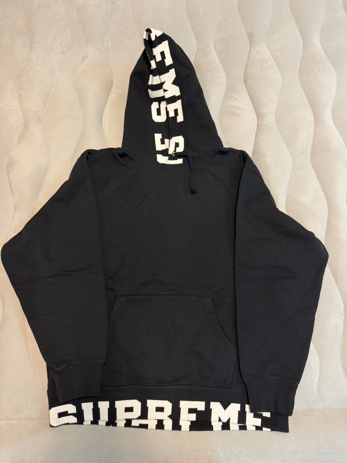 Supreme Supreme Cropped Logos Hooded Sweatshirt Size US L / EU 52-54 / 3 - 1 Thumbnail