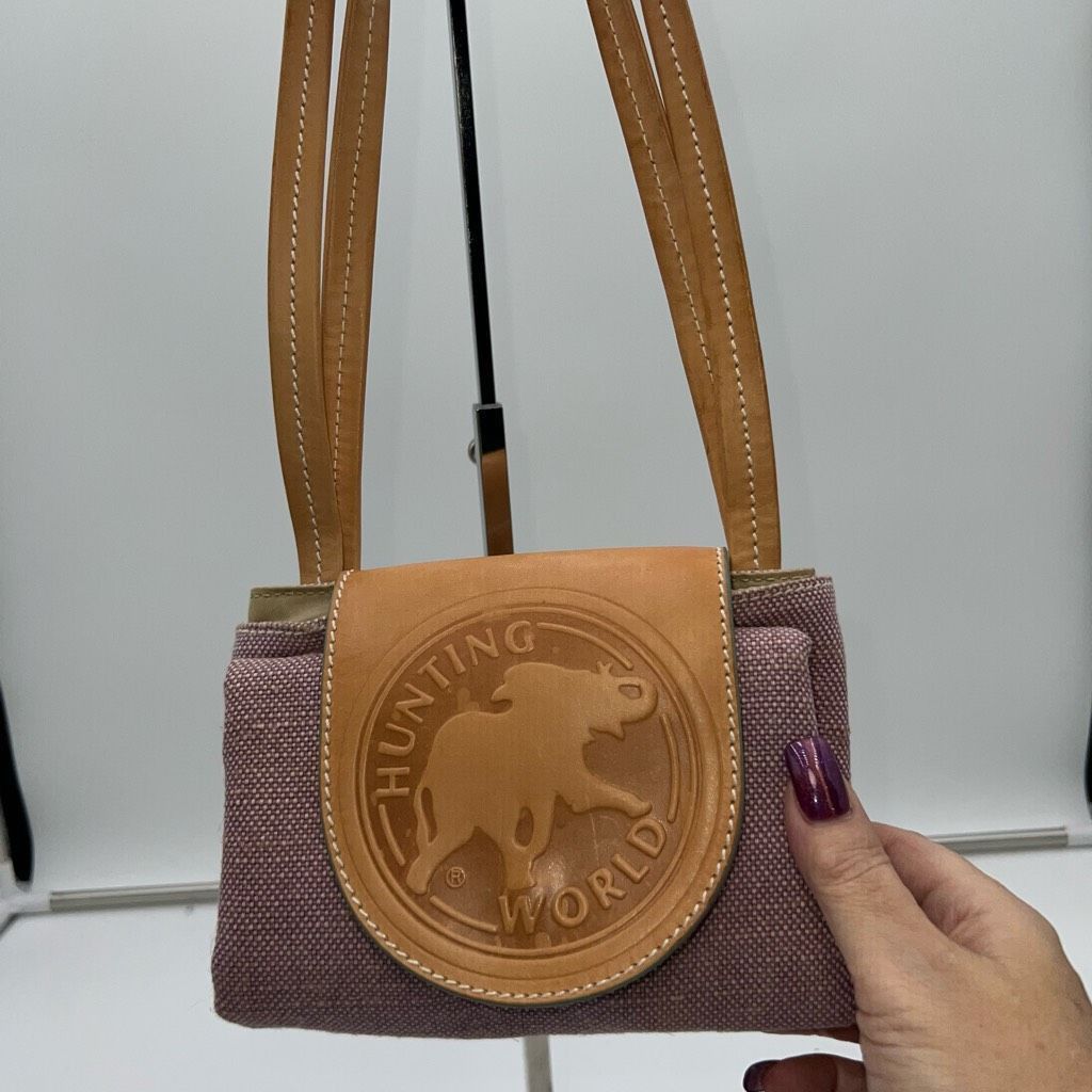 Other Hunting World Made in Italy Foldable Tote Bag Shoulder Bag Cotton Linen Blend x Leather Size ONE SIZE - 13 Thumbnail