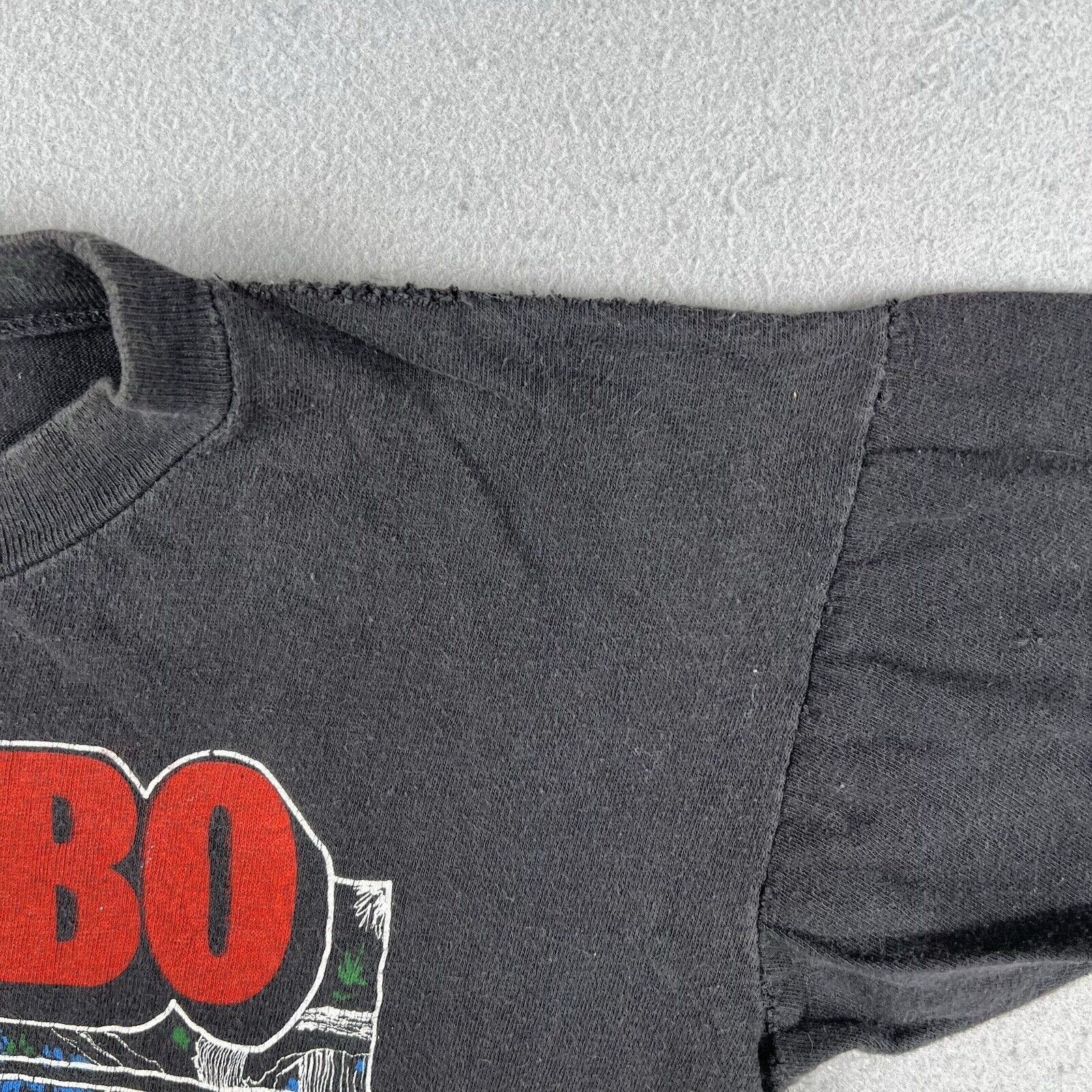 Vintage Vintage 1985 Rambo First Blood Part II Shirt Small Black Size US S / EU 44-46 / 1 - 3 Thumbnail