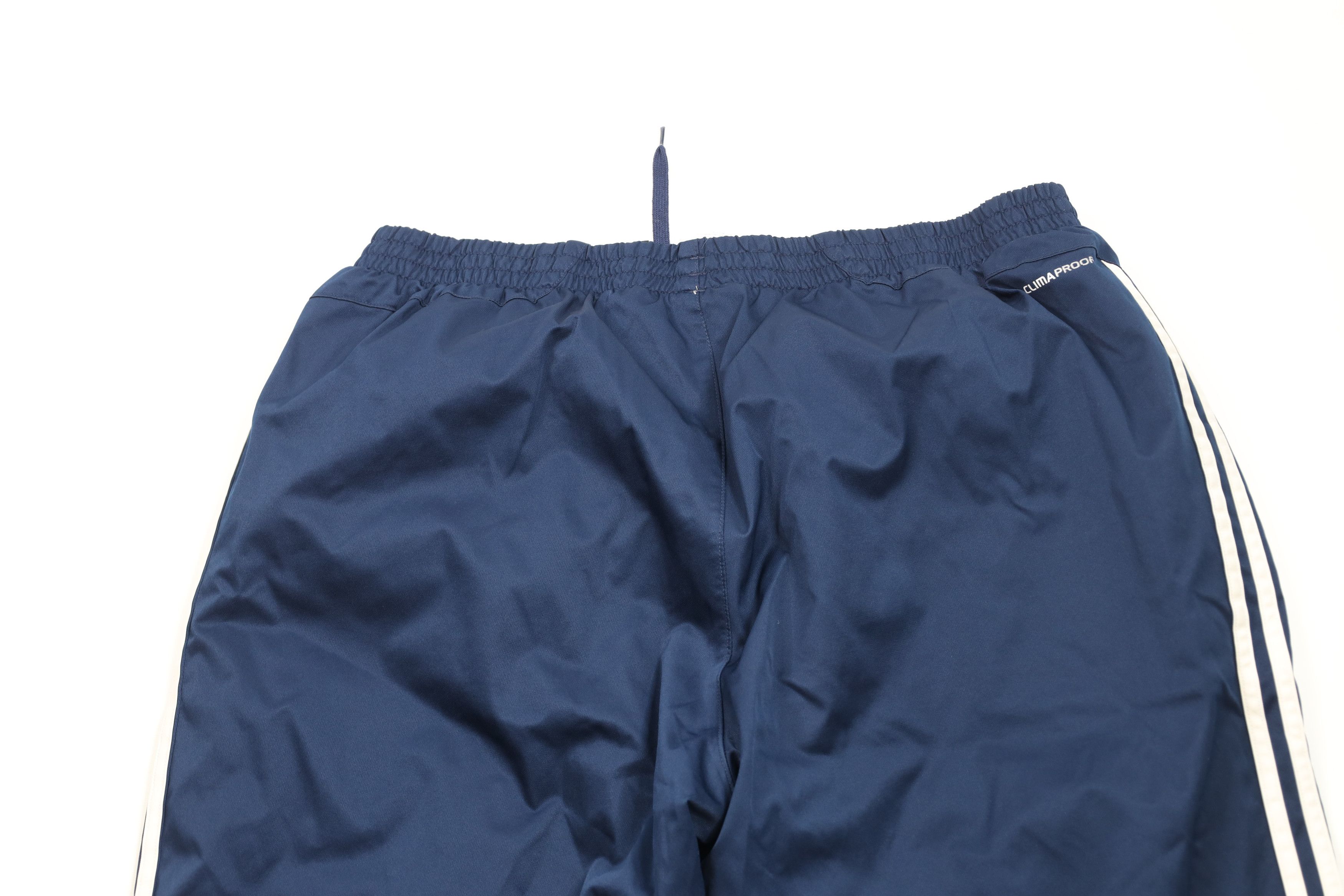 Adidas × Vintage Vintage Adidas Striped Lined Wide Leg Windbreaker Rain Pants Size US 40 / EU 56 - 10 Thumbnail