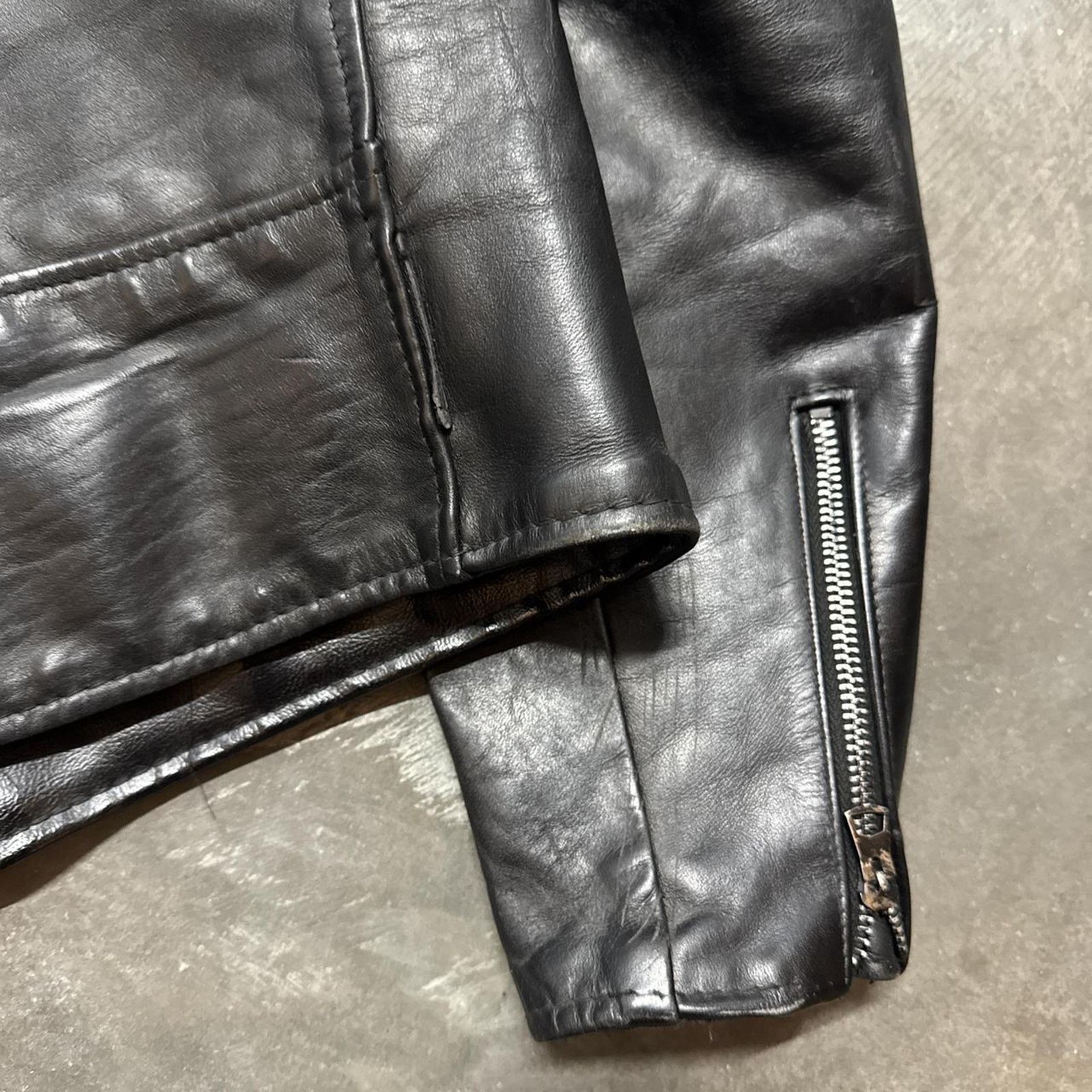 Japanese Brand × Schott × Vintage Perfecto Schott Bros 613 One Sta Vintage 60s Leather Jacket Size US M / EU 48-50 / 2 - 8 Thumbnail