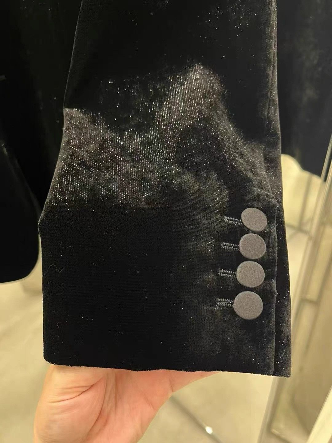 Saint Laurent Paris Saint Laurent 23 Autumn and Winter Shiny Velvet Suit K33 Size US M / EU 48-50 / 2 - 3 Thumbnail