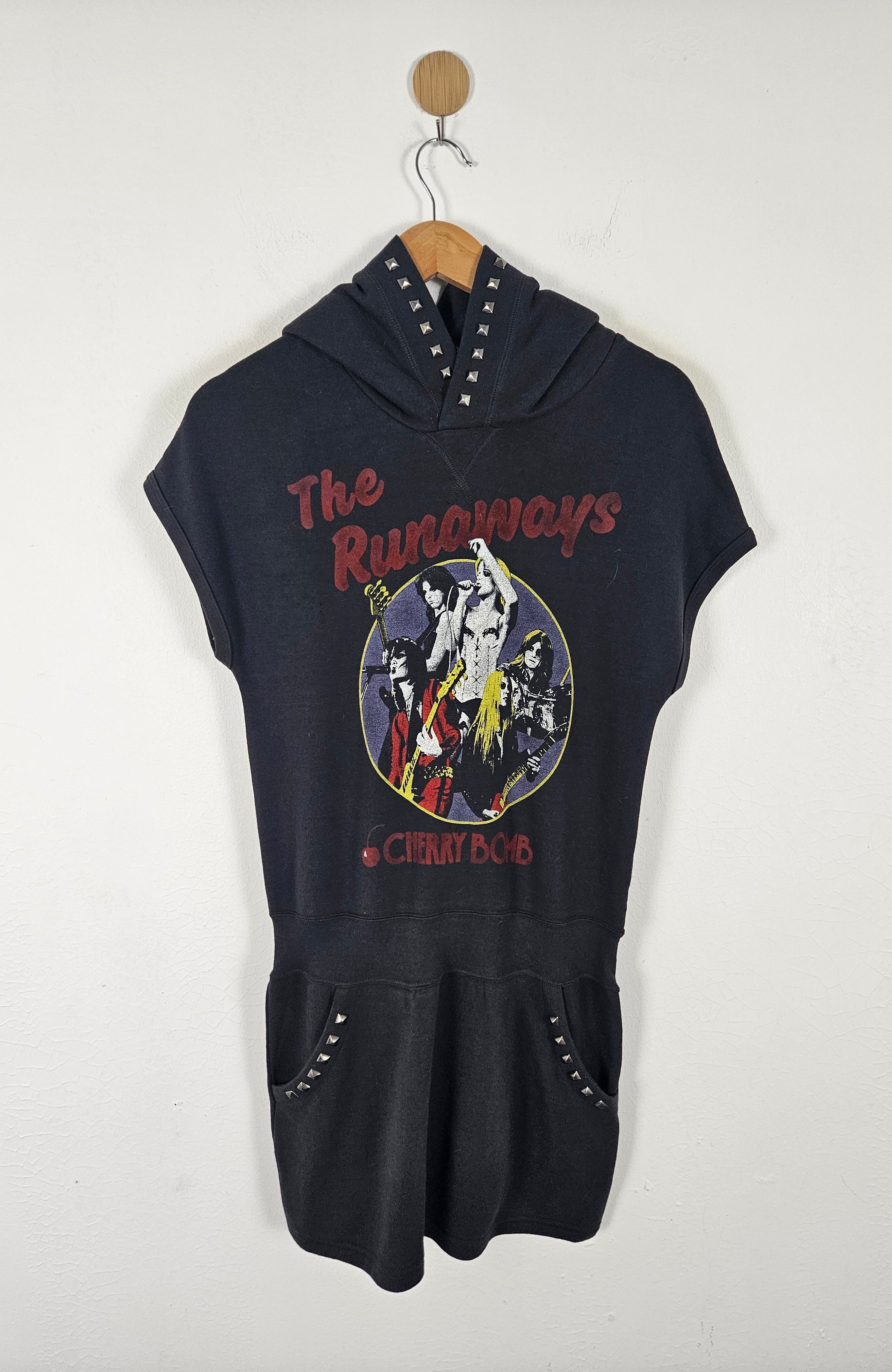 Band Tees × Hysteric Glamour Hysteric Glamour The Runaways Cherry Bomb hoodie shirt Size S / US 4 / IT 40 - 1 Thumbnail