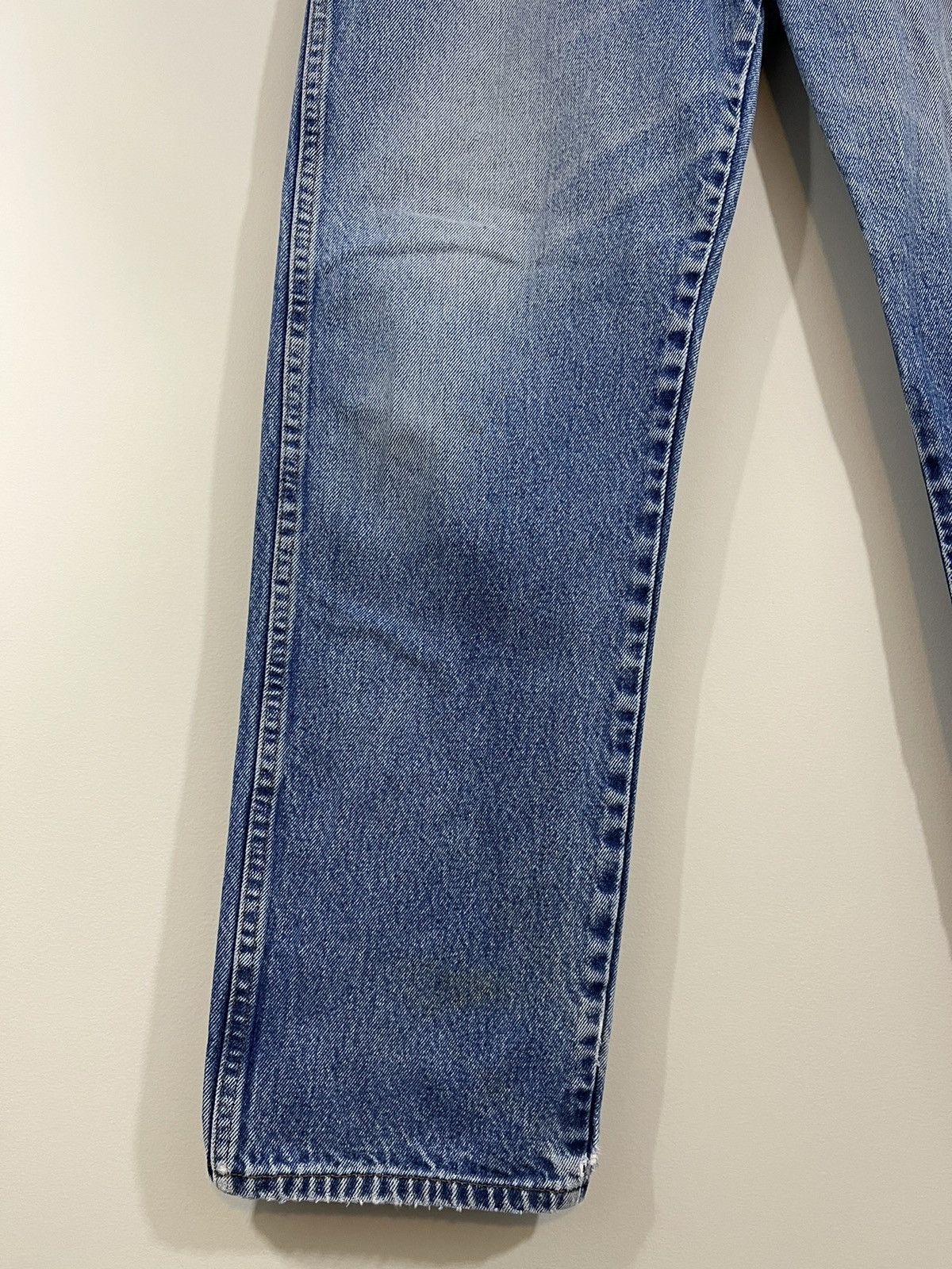 Vintage Sun Faded Thrashed Perfect Wash Distressed Jeans Size US 32 / EU 48 - 10 Thumbnail