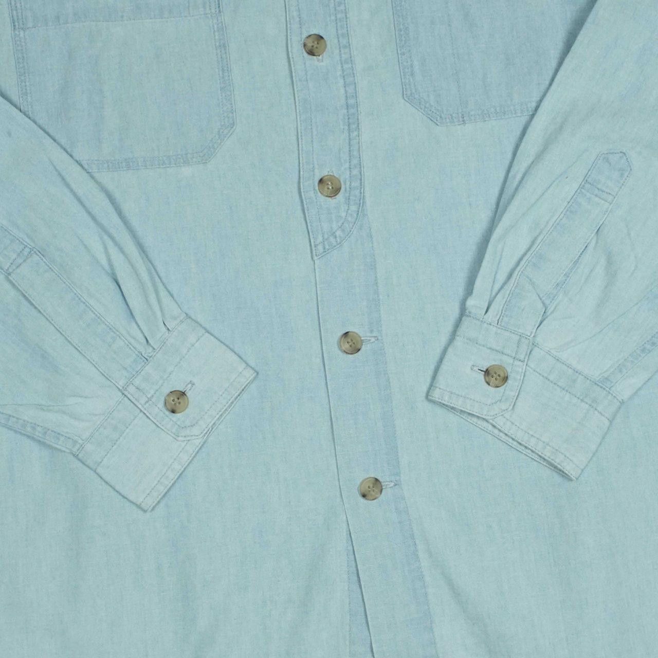 Issey Miyake *NoTariff Issey Miyake Cotton Label Shirt Size US L / EU 52-54 / 3 - 5 Thumbnail