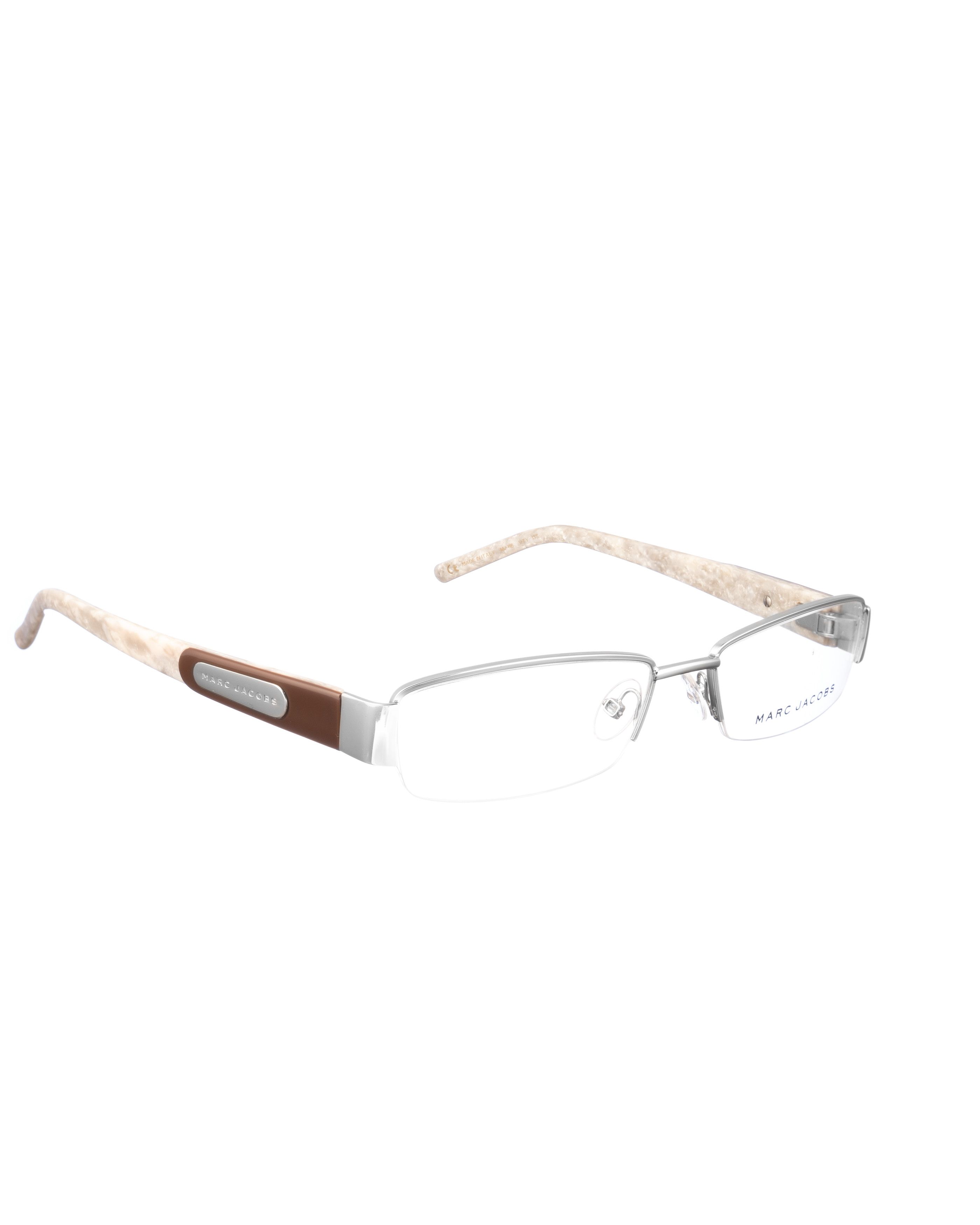 Marc Jacobs Marc Jacobs 00s Half Rim Marble Glasses Size ONE SIZE - 2 Thumbnail