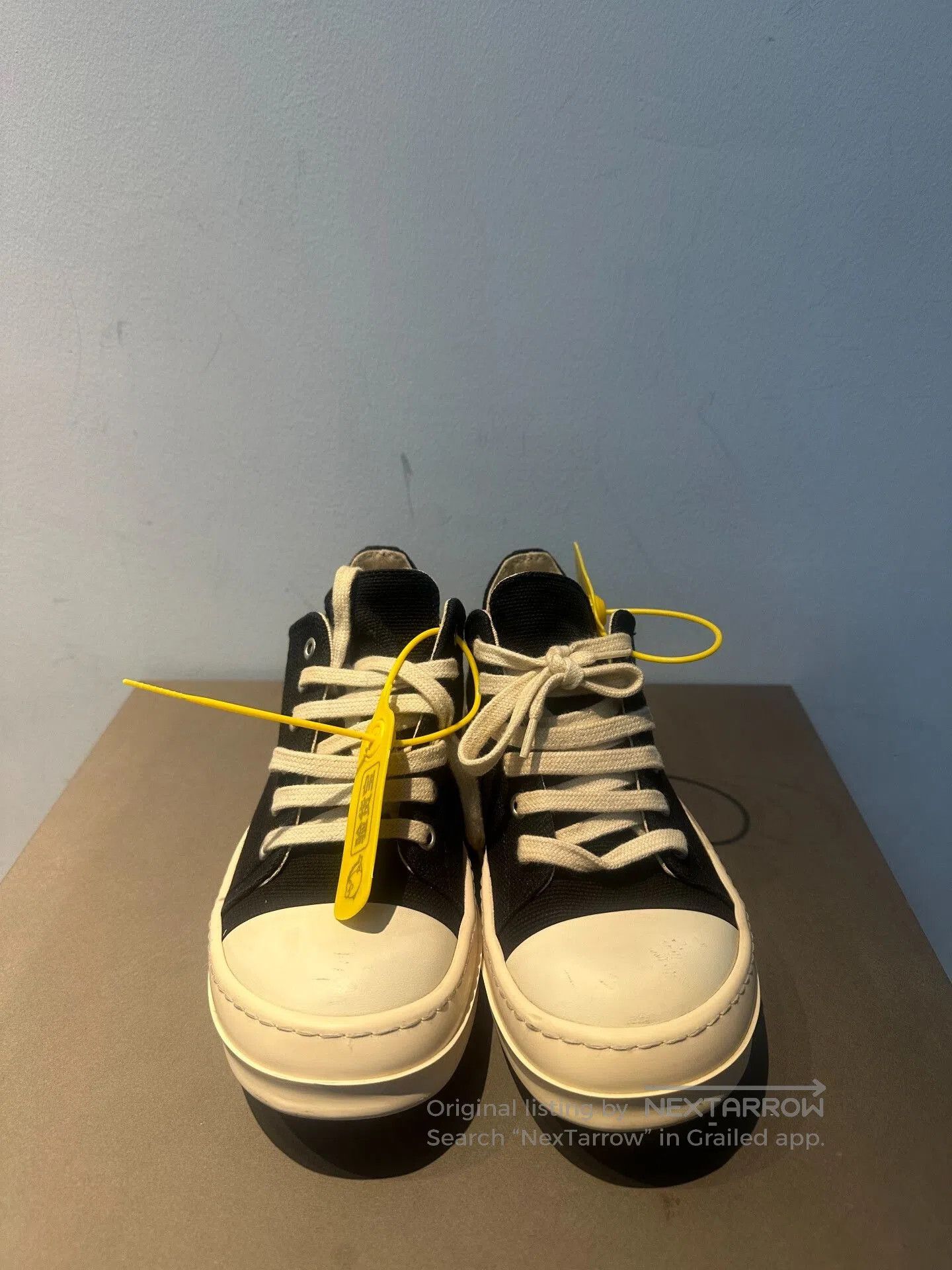 Rick Owens Rick Owens Low-Top Canvas Sneakers. Size US 6 / IT 36 - 3 Thumbnail