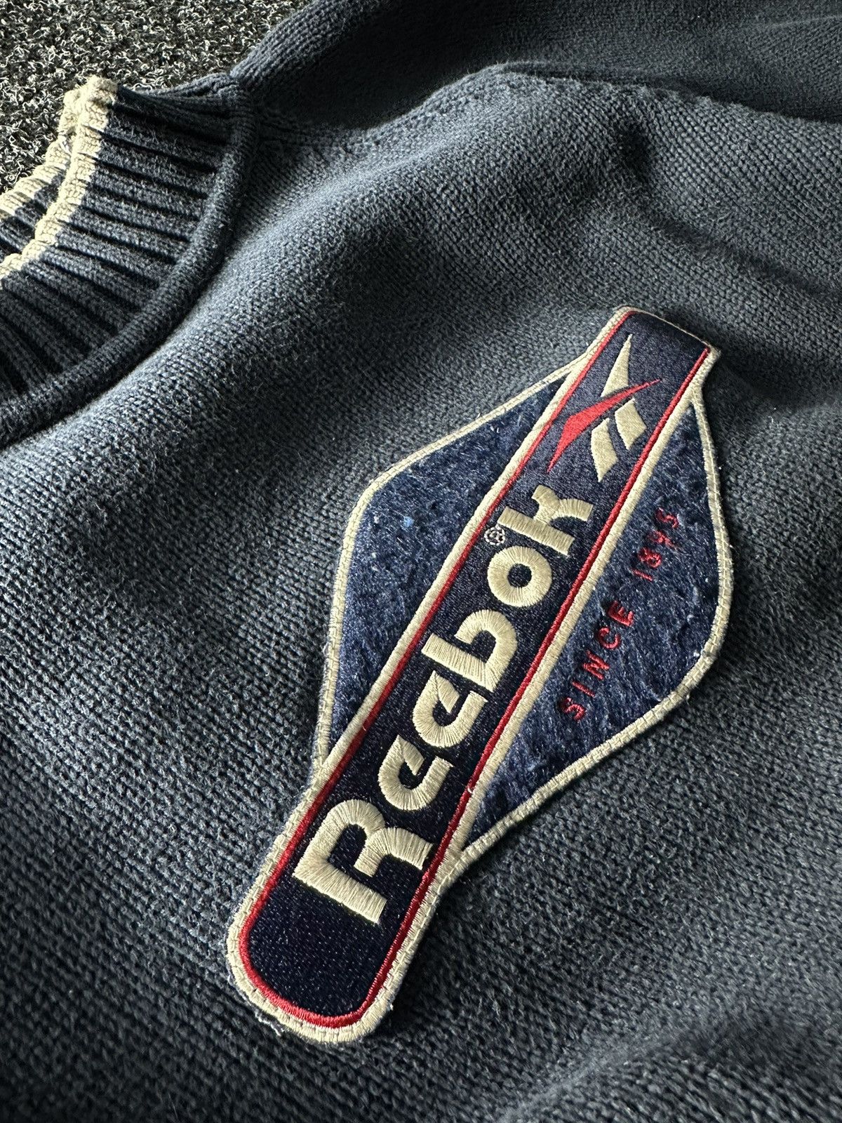 Reebok × Vintage 🚨Vintage Reebok big logo baggy sweater Y2K japan style RARE Size US XL / EU 56 / 4 - 5 Thumbnail