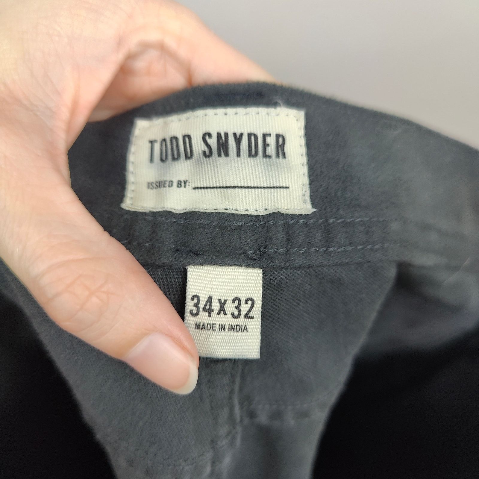 Todd Snyder Todd Snyder Relaxed Fit Carpenter Jeans Womens 34x34 Black Size US 34 / EU 50 - 9 Thumbnail