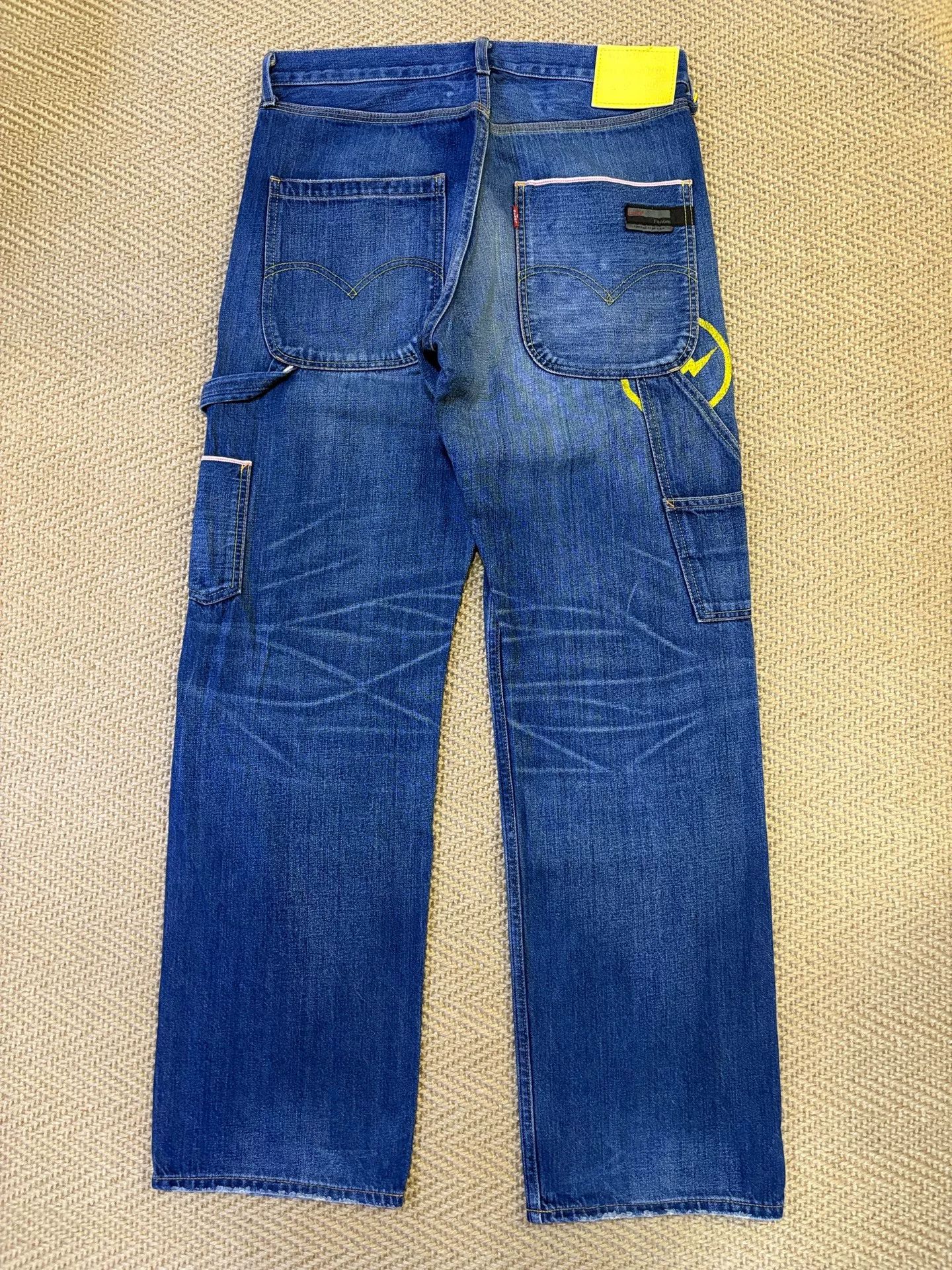 Levi's levis fenom workwear denim pants in blue Size US 31 - 1 Thumbnail