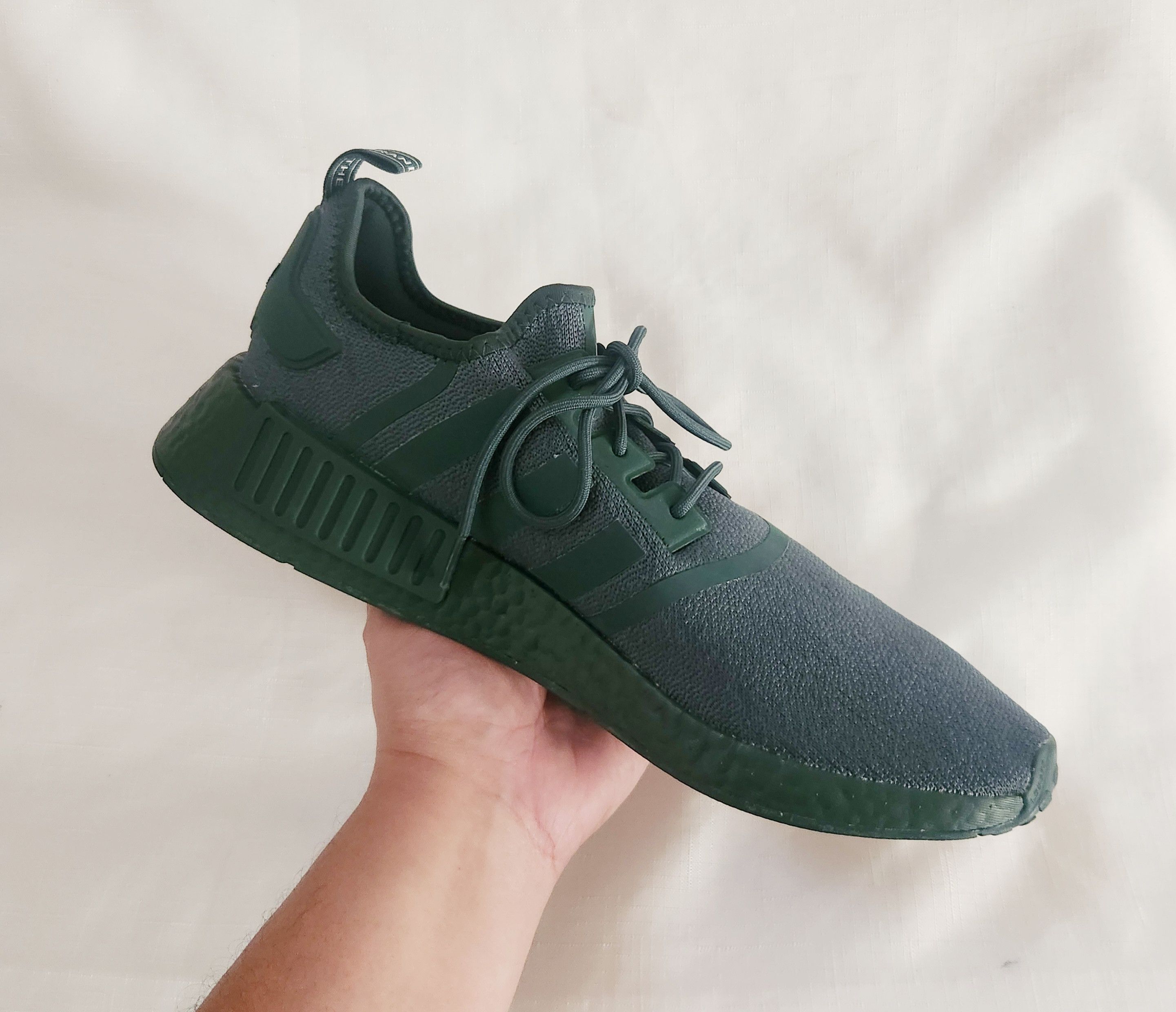 Adidas Adidas X Parley NMD_R1 Rare Mineral Green Men's Size 13 Size US 13 / EU 46 - 2 Thumbnail