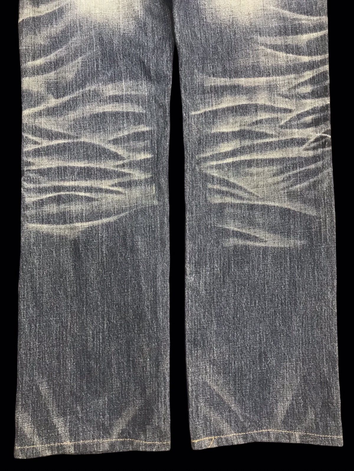 Japanese Brand 💥ARCHIVAL💥VERY RARE THE REDPEPPER SICK DESIGN DENIM F204 Size US 31 - 18 Thumbnail