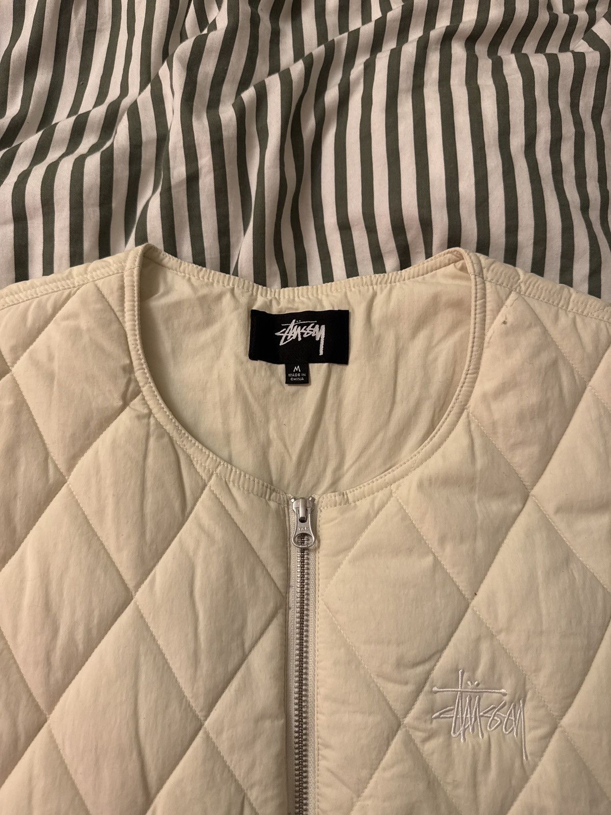 Stussy Stussy diamond quilted vest Size US M / EU 48-50 / 2 - 2 Thumbnail