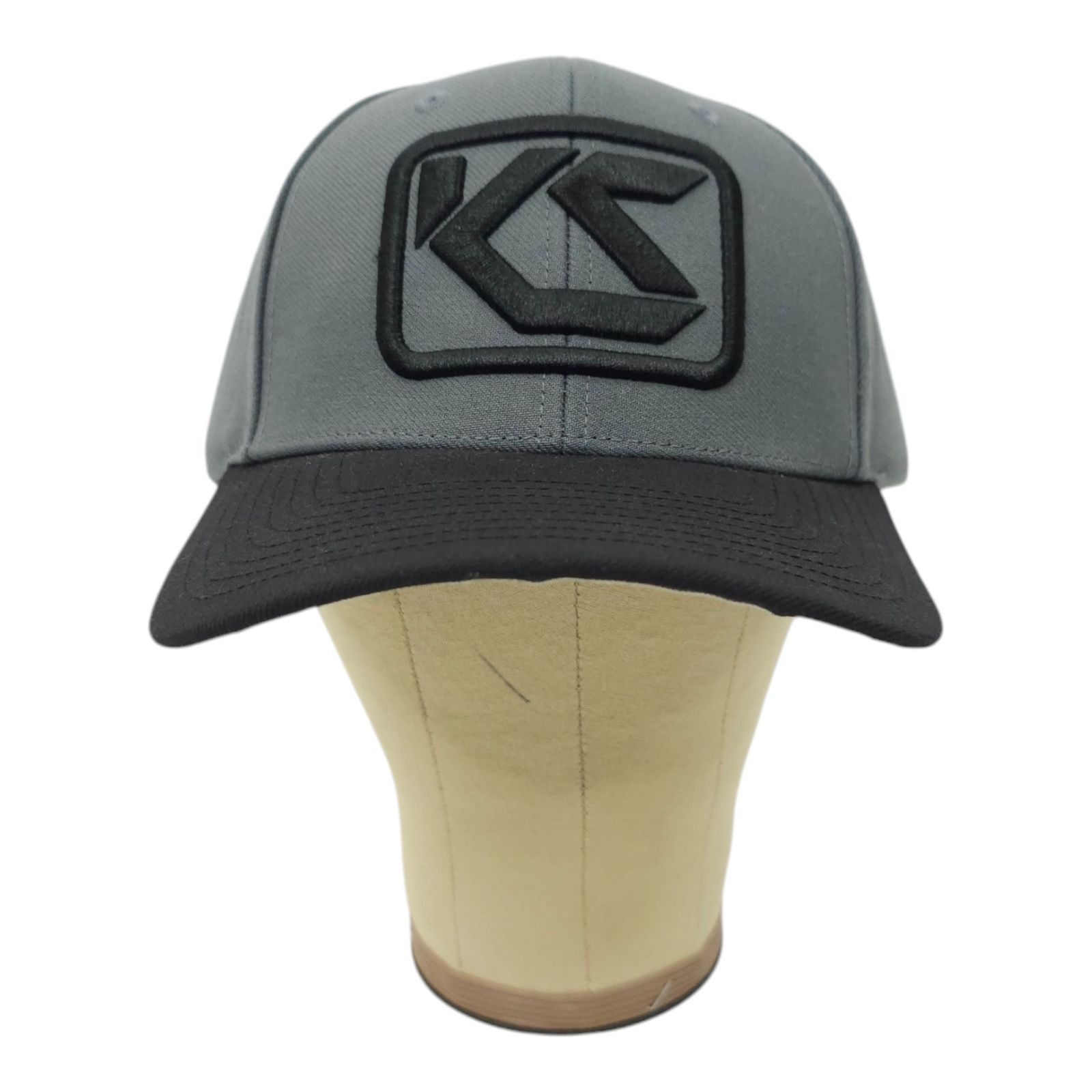 Richardson KS 3D Embroidered Strapback Cap Trucker Baseball Hat Gray Size ONE SIZE - 9 Thumbnail