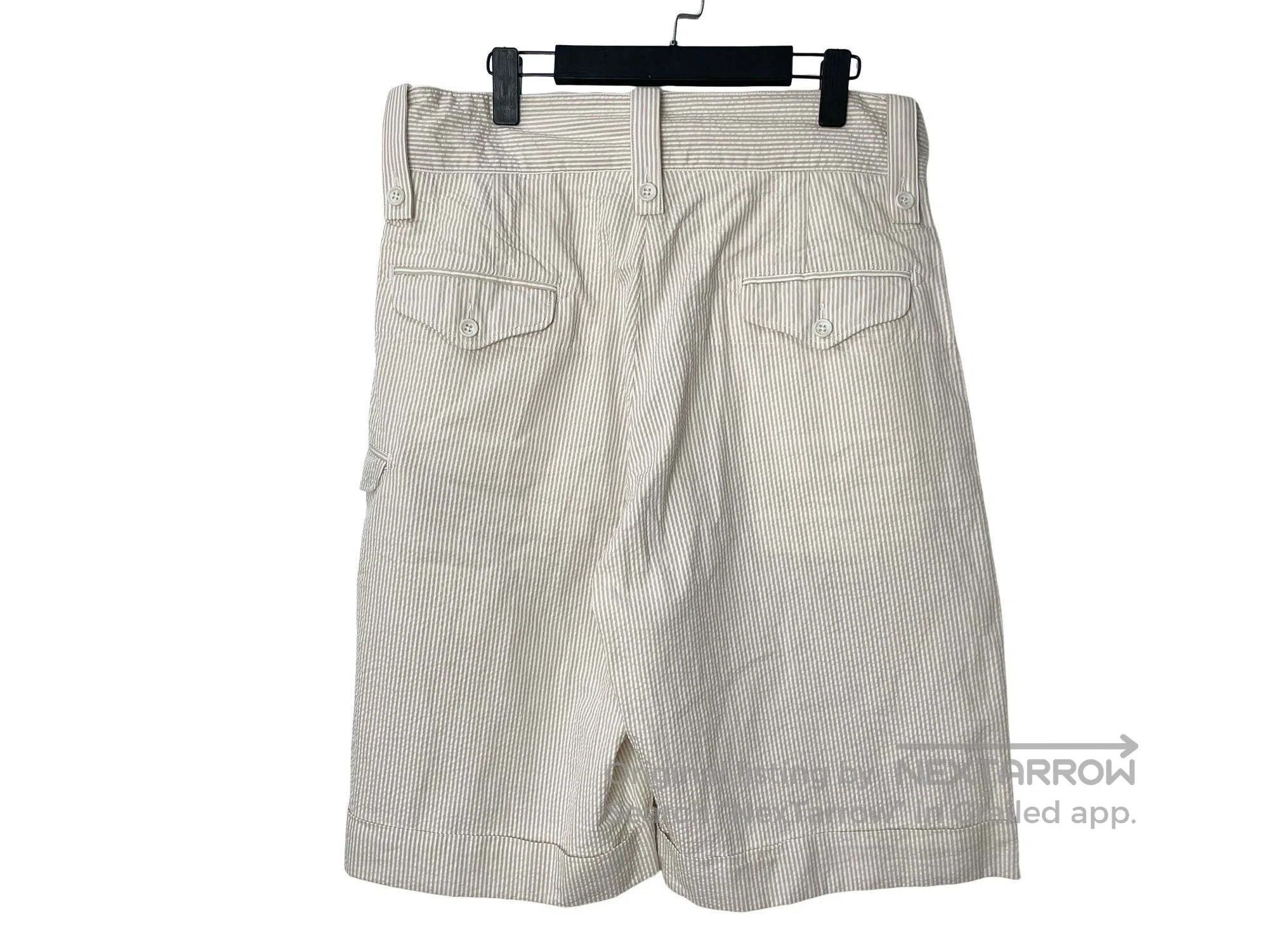 Engineered Garments Engineered Garments size M Striped Five-Quarter Shorts Size US 27 - 2 Thumbnail