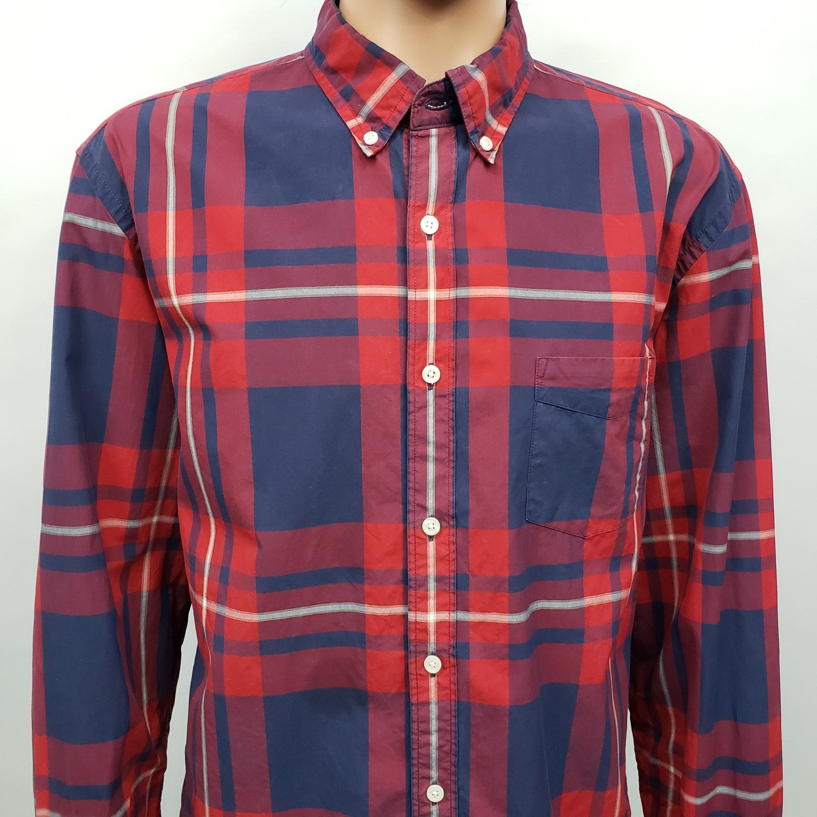 J.Crew J. CREW Tartan Plaid Shirt Men XL Long Sleeve Button Down Size US XL / EU 56 / 4 - 5 Thumbnail