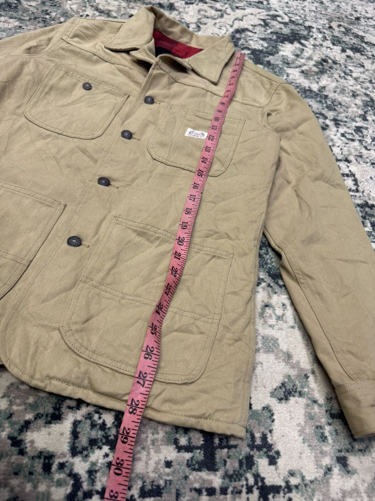 The Flat Head THE FLAT HEAD HCJ-01W HEAVY TWILL CHORE JACKET 3G0006 Size US M / EU 48-50 / 2 - 11 Thumbnail