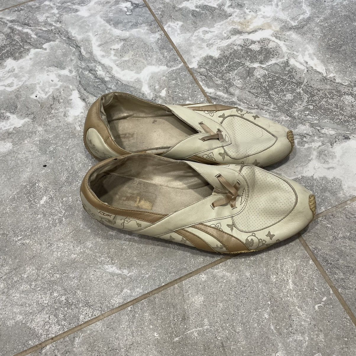 Reebok 90s reebok slip on sandals Tabi Ballet Flats like puma speed Size US 10 / IT 40 - 2 Thumbnail