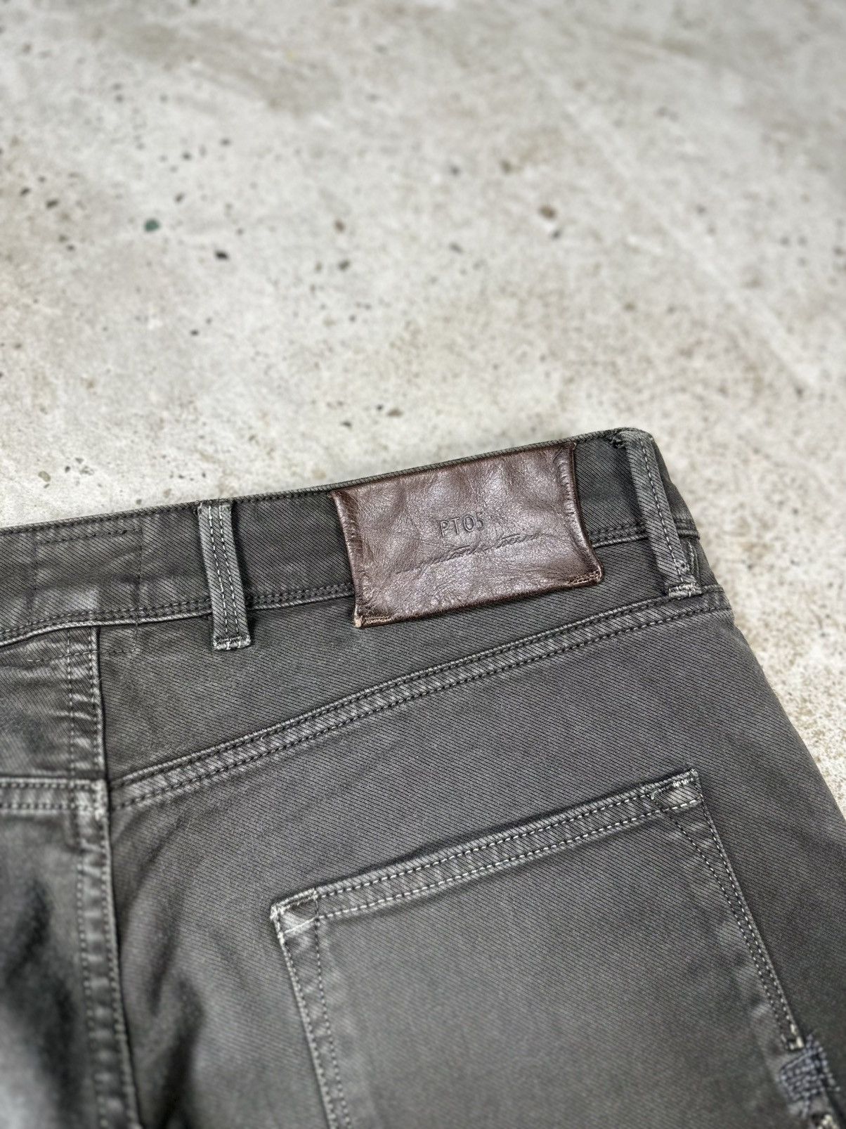 PT Torino PT05 Peakock Brown Denim Pants Jeans Beat Size US 32 / EU 48 - 12 Thumbnail