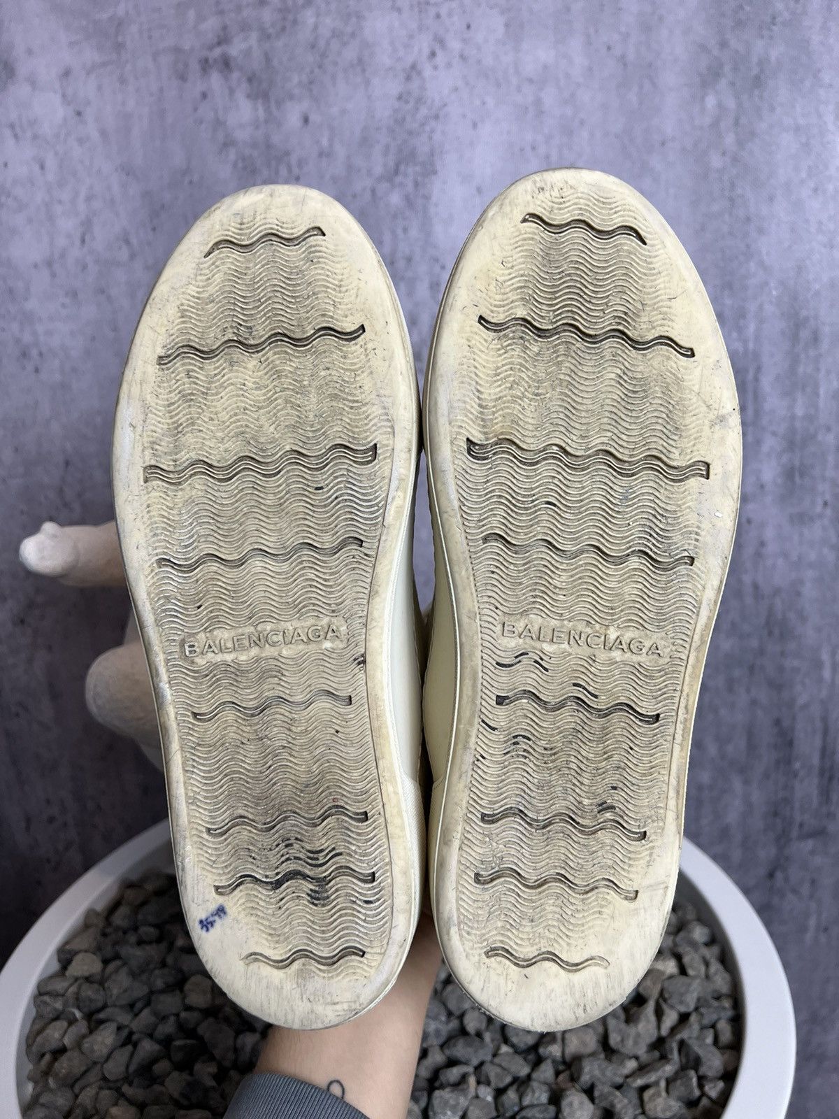 Balenciaga Balenciaga arena low leather sneakers Size US 7 / EU 40 - 5 Thumbnail