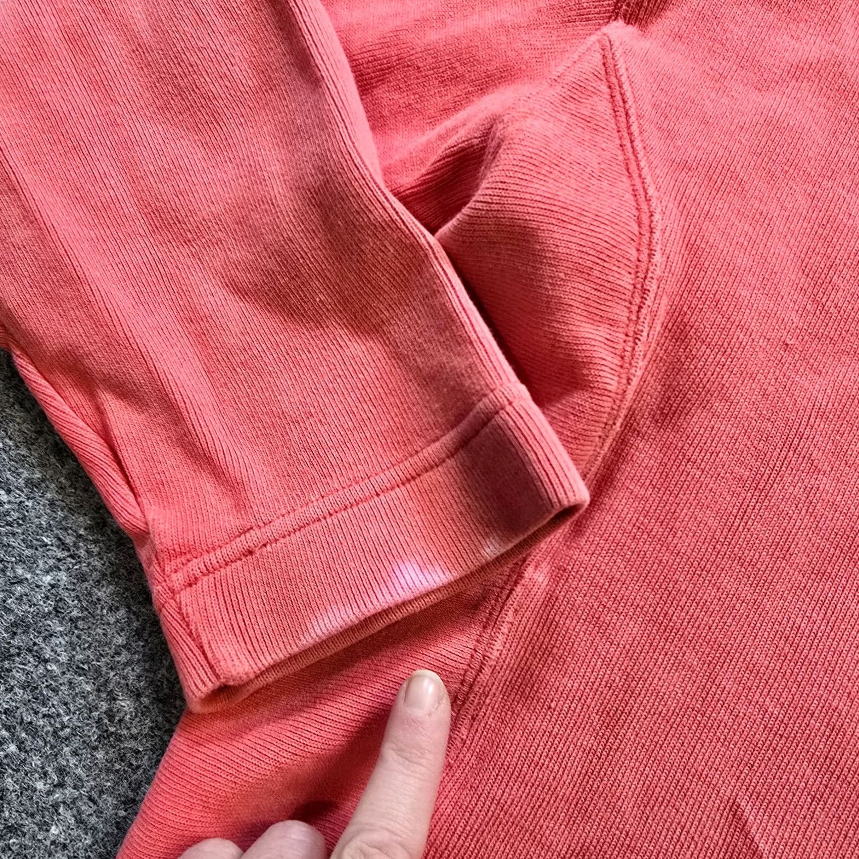 Tommy Bahama VINTAGE Tommy Bahama Sweater Shirt Womens Large Orange 1/4 Zip Long Sleeve Size L / US 10 / IT 46 - 6 Thumbnail