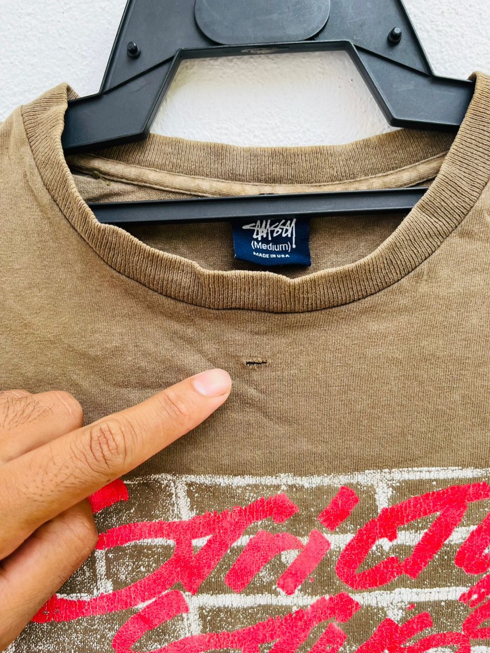 Stussy × Vintage Vintage Strictsy Stussy Stretwear Fashion Style Shirt Size US M / EU 48-50 / 2 - 8 Thumbnail