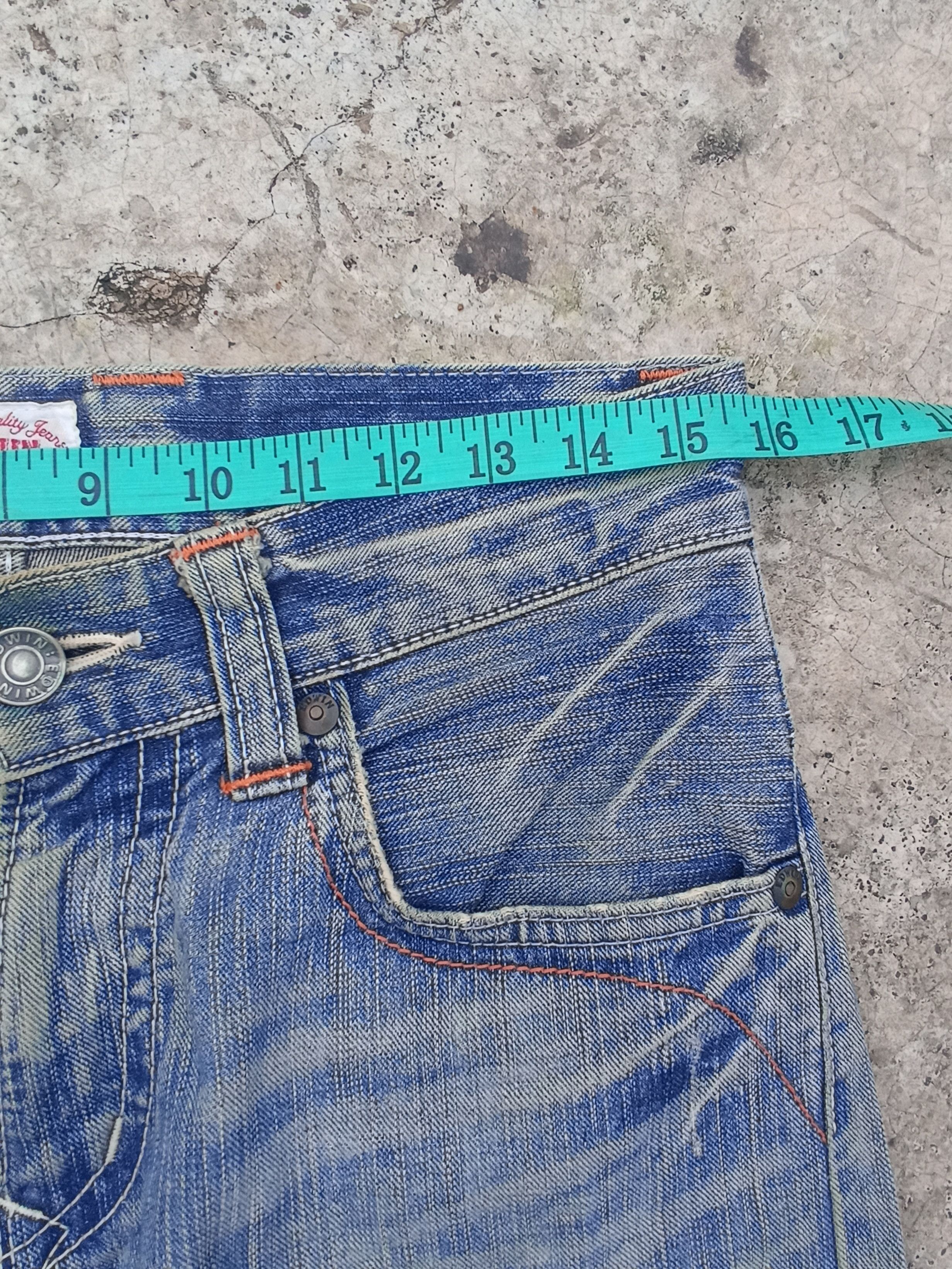 Edwin Vtg Edwin jeans washed LGB Street fashion Edwin Exclusive Size US 32 / EU 48 - 14 Thumbnail