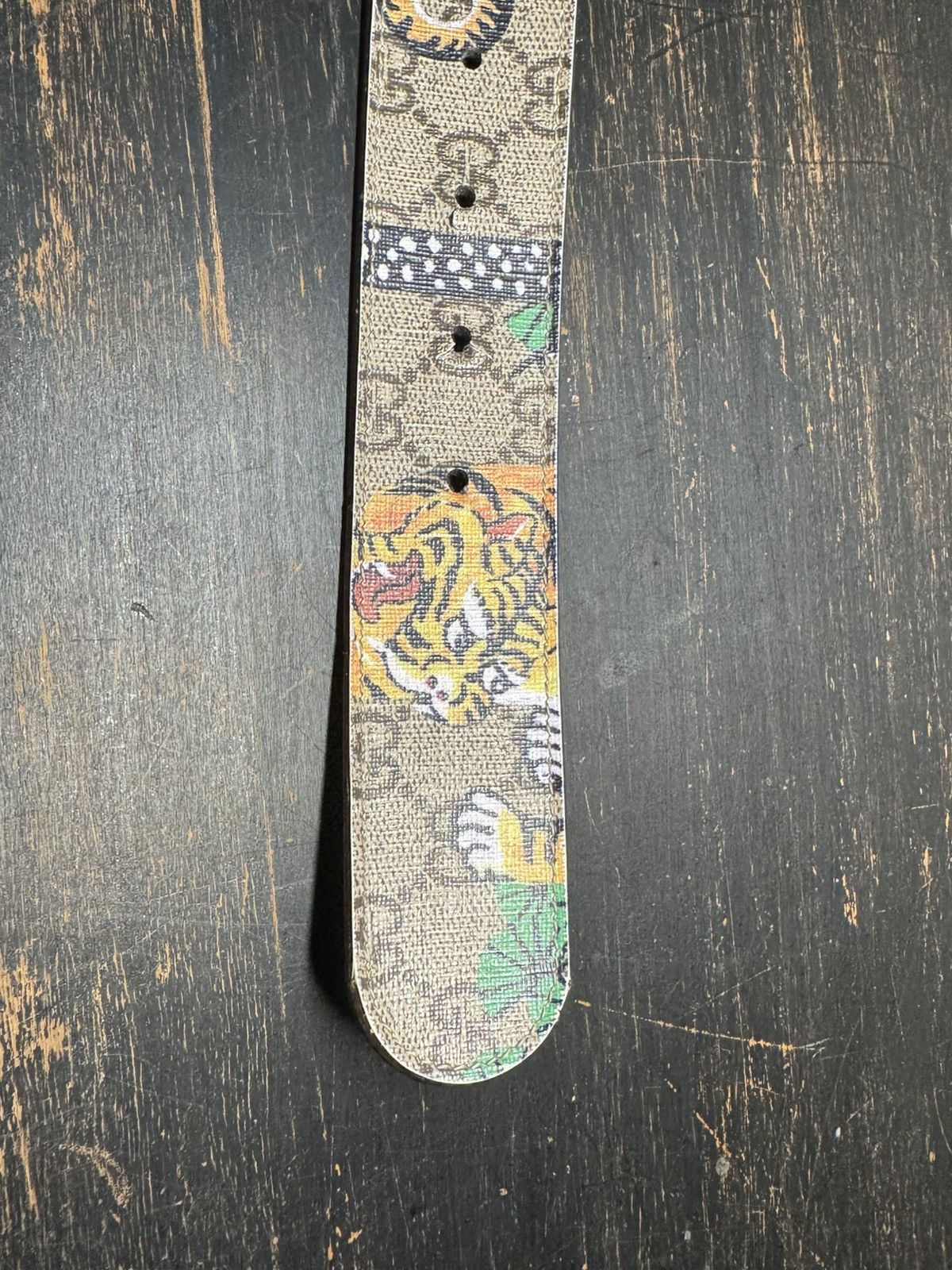 Gucci Gucci Lion GG Supreme Interlocking G Belt Buckle - Size 36 Size 36 - 9 Thumbnail