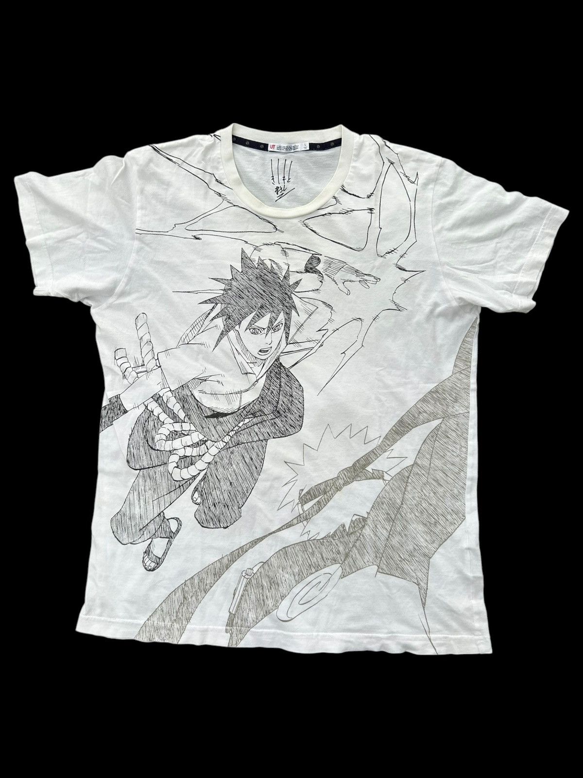 Japanese Brand × Kapital × Vintage Rare NARUTO ANIME SASUKE FULLPRINT Size US L / EU 52-54 / 3 - 1 Thumbnail