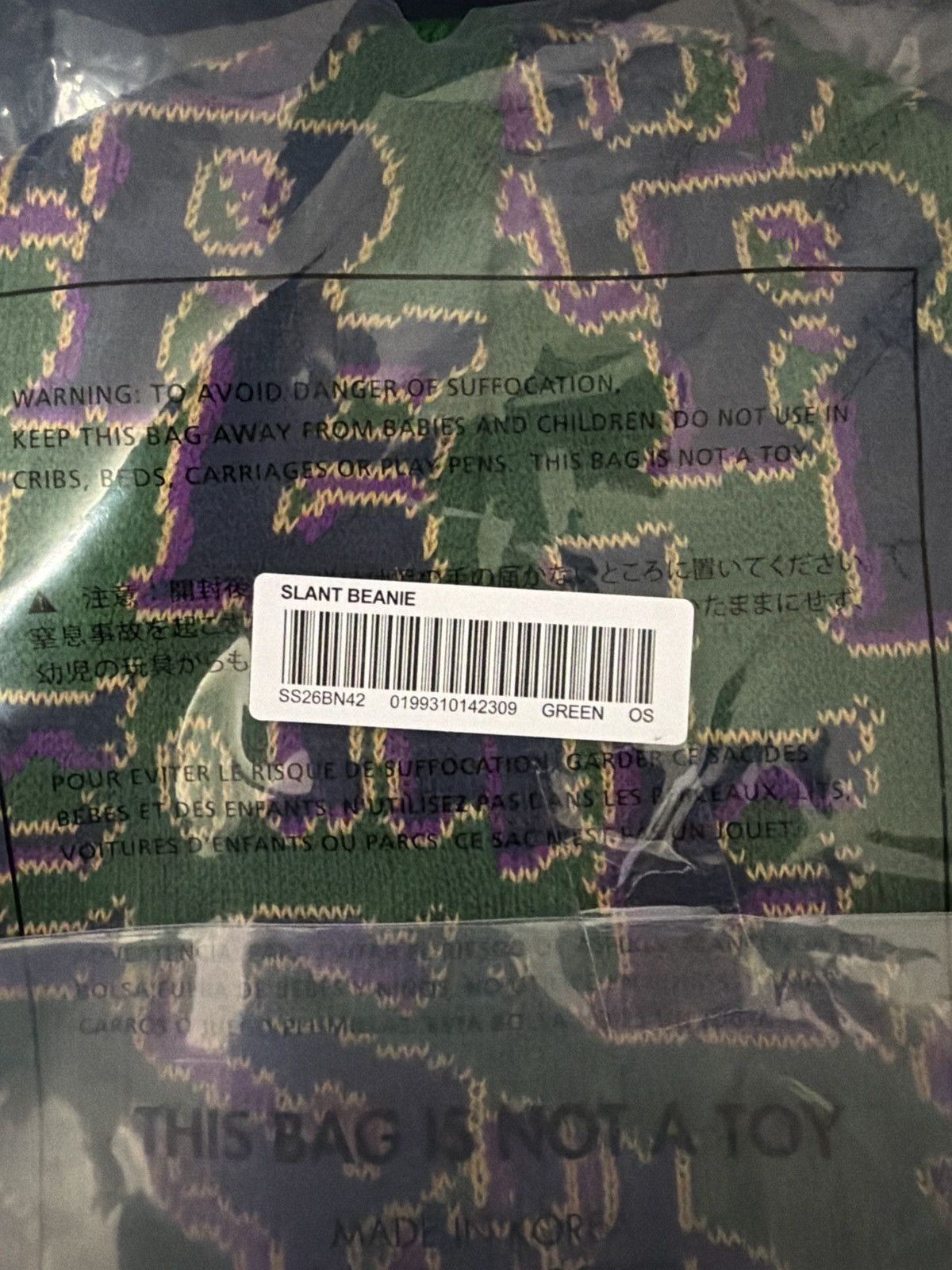 Supreme Supreme Gothic Slant Beanie Size ONE SIZE - 2 Thumbnail