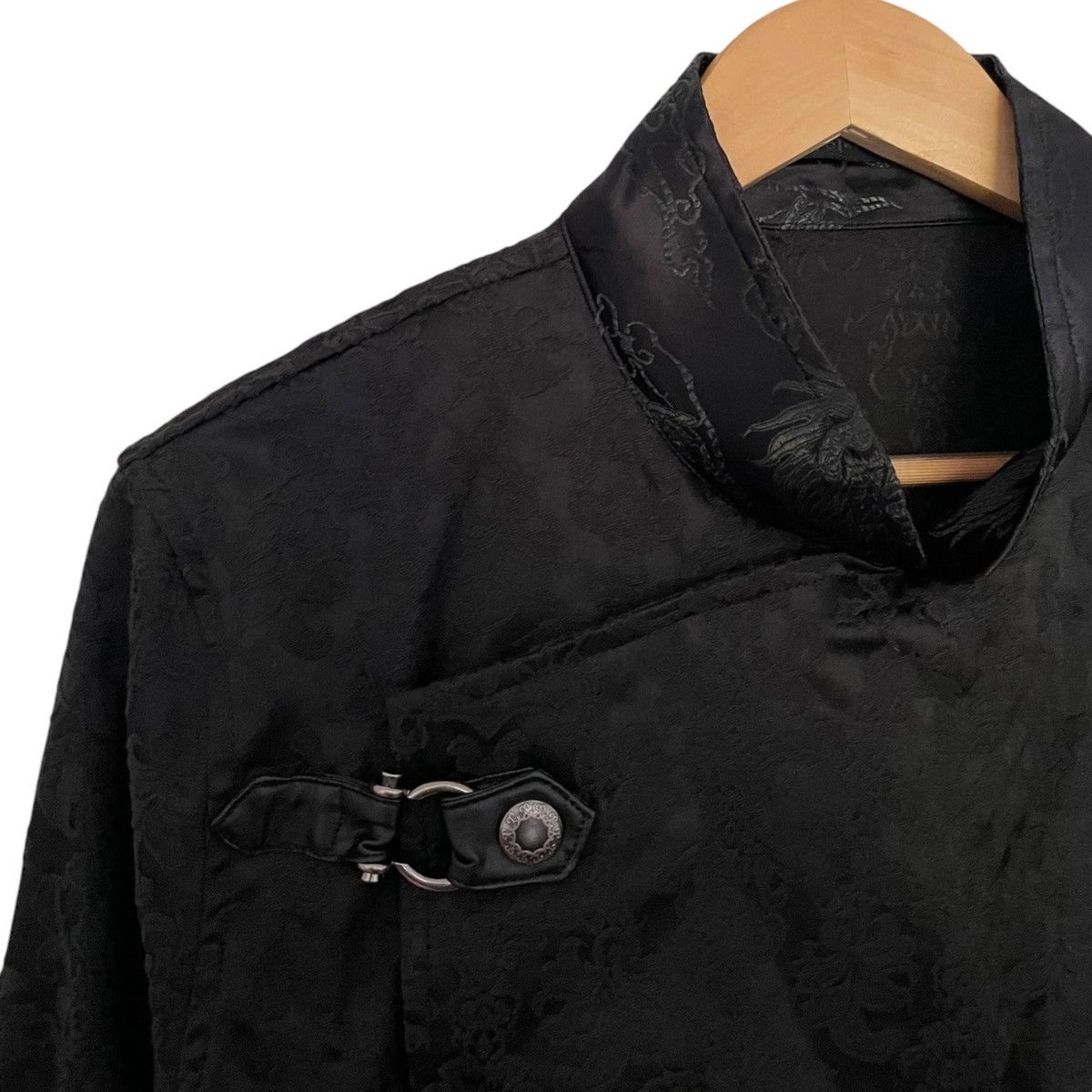 Designer Asymmetrical buckle shirt Size US L / EU 52-54 / 3 - 2 Thumbnail