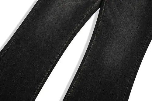 VIBE Men's street style loose flared jeans y2k Size US 32 / EU 48 - 6 Thumbnail