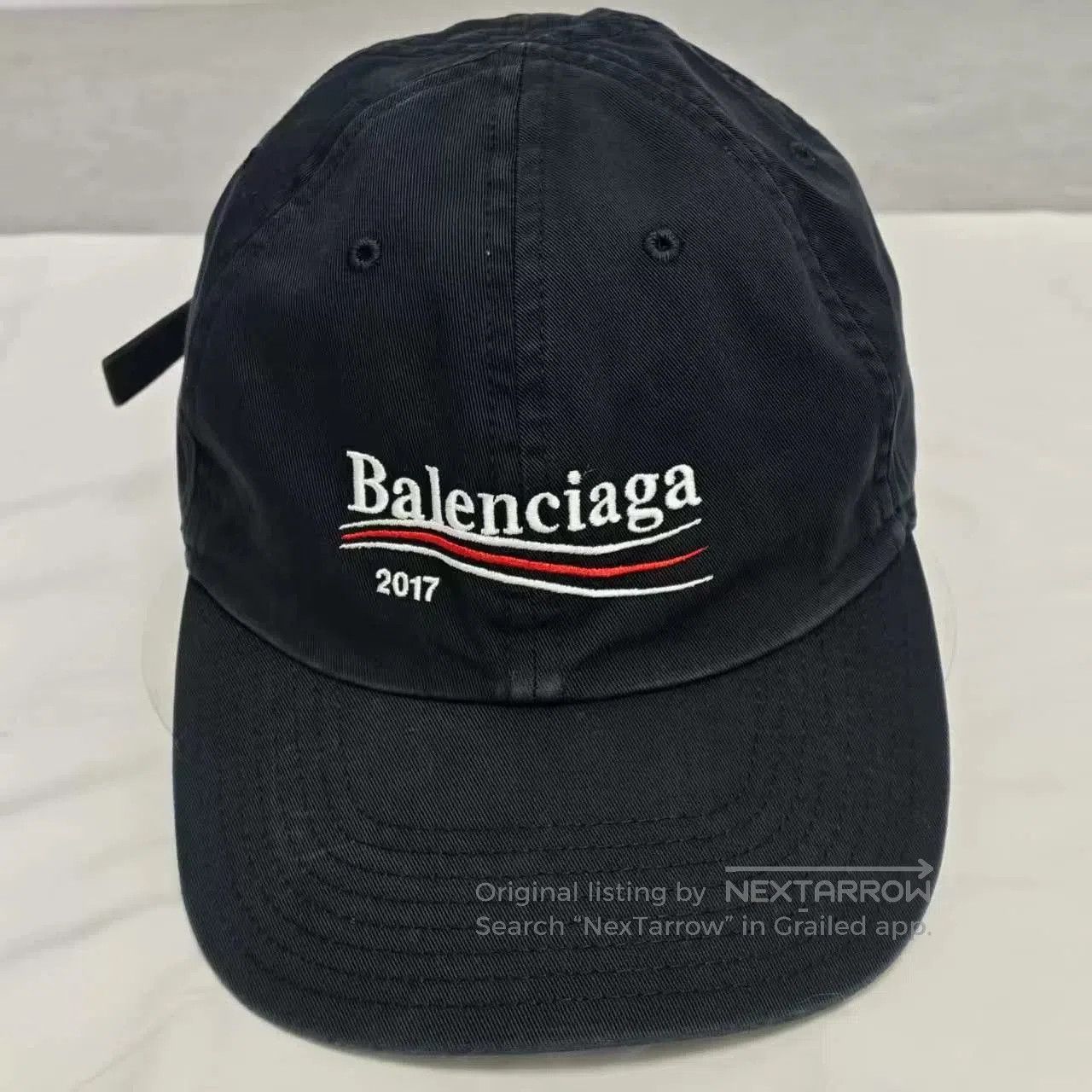 Balenciaga Balenciaga 2017 Black Baseball Cap. Size ONE SIZE - 1 Thumbnail