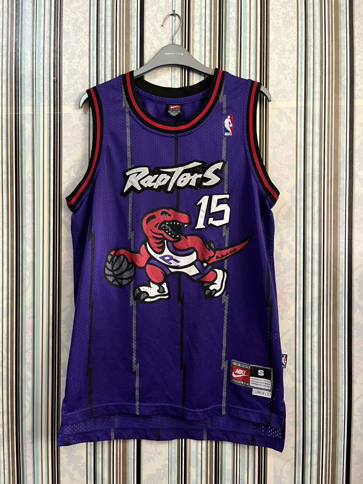 NBA 1990s Toronto raptors vince carter 15 #H1 Size US S / EU 44-46 / 1 - 1 Thumbnail