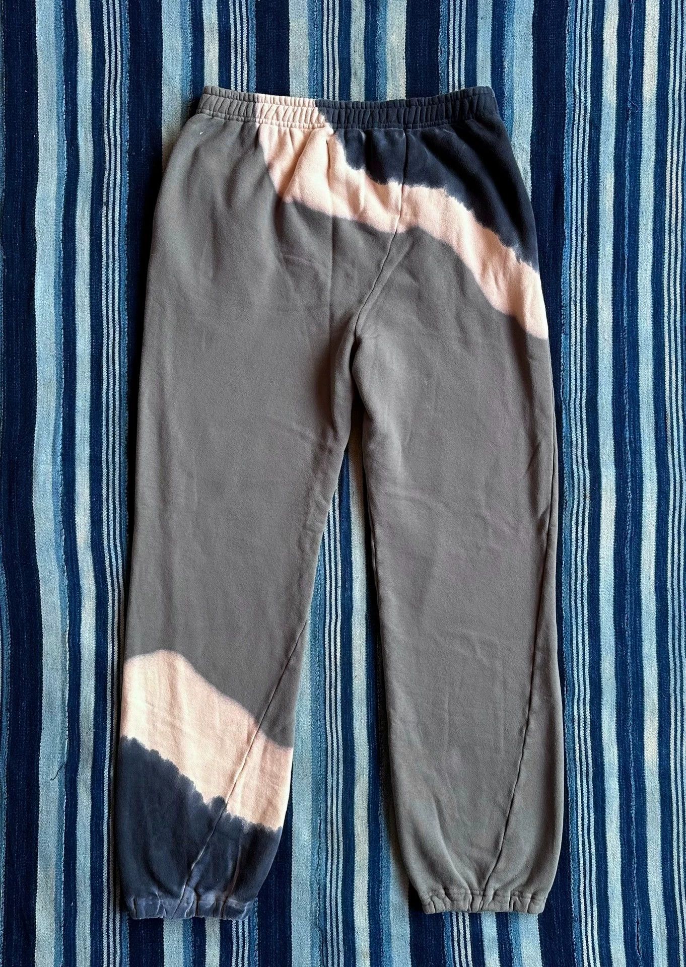 NOMA t.d NOMA t.d. Hand Dye Cuffed Sweatpants Gray & Navy 4 Size 27" / US 4 / IT 40 - 2 Thumbnail