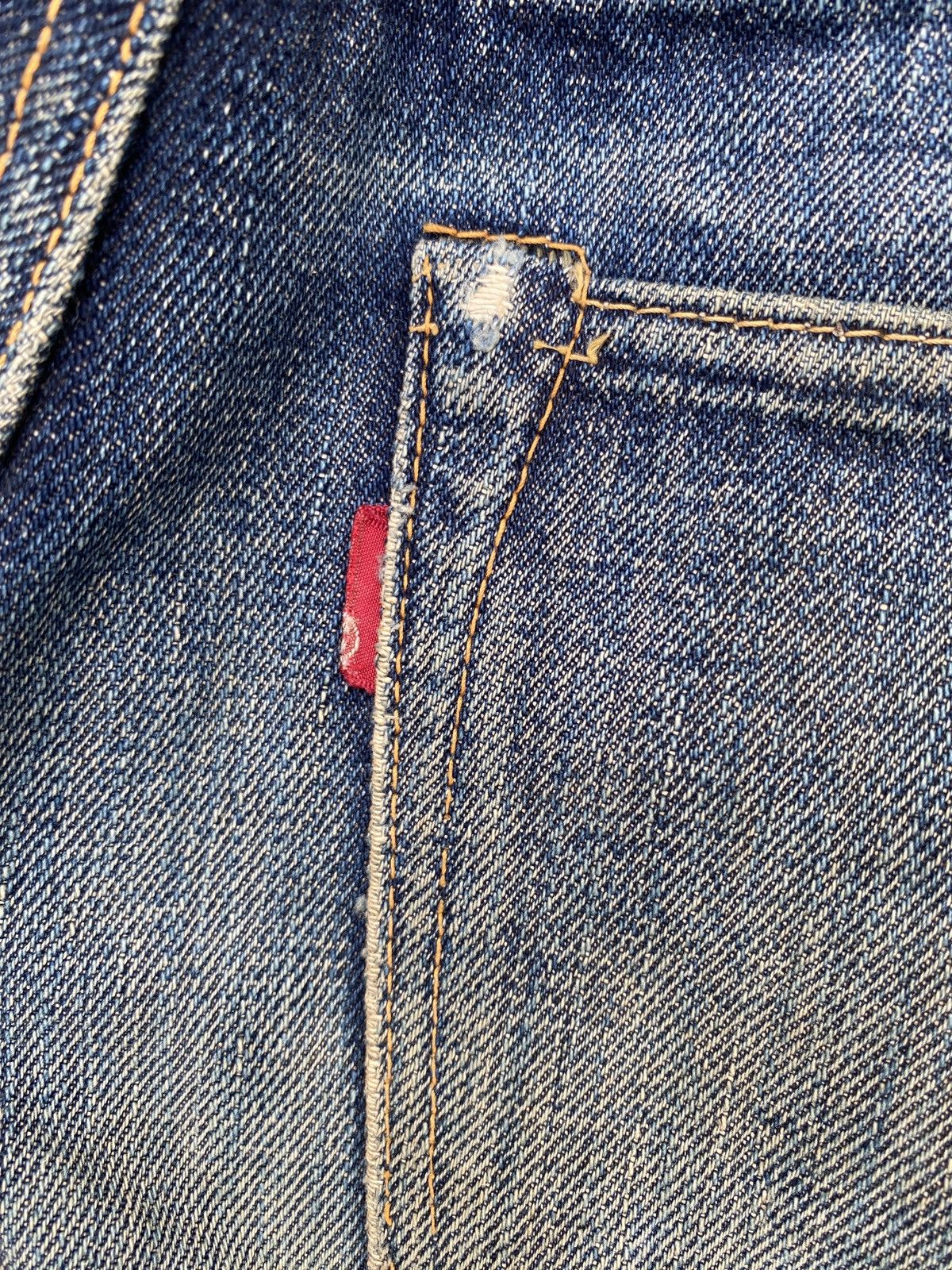 Japanese Brand × Pherrow's Vintage 90’s Pherrows Japan Washed Blue Selvedge Denim Size US 29 - 18 Thumbnail