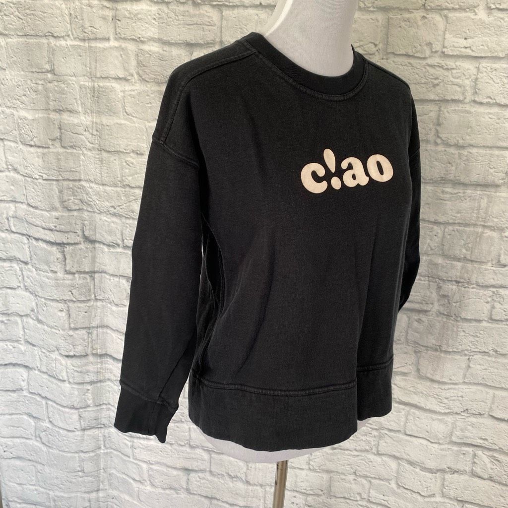 Madewell Madewell women S Longsleeve Crewneck sweatshirt washed out b Size S / US 4 / IT 40 - 3 Thumbnail