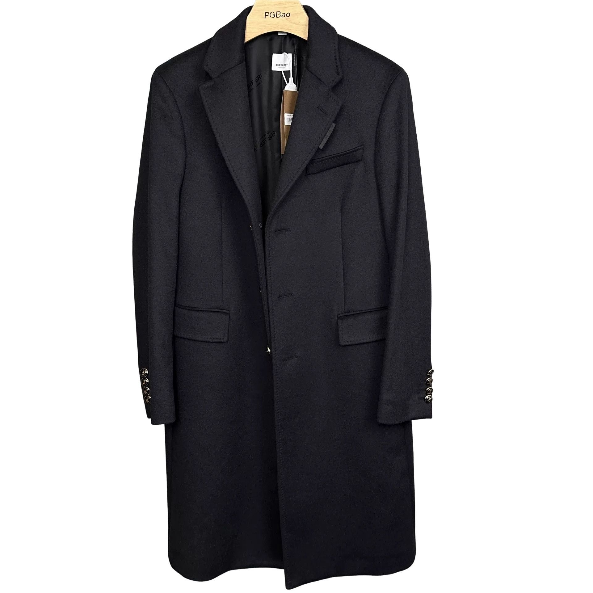 Burberry Burberry Wool Cashmere TB Button Overcoat 48 Size US M / EU 48-50 / 2 - 1 Thumbnail