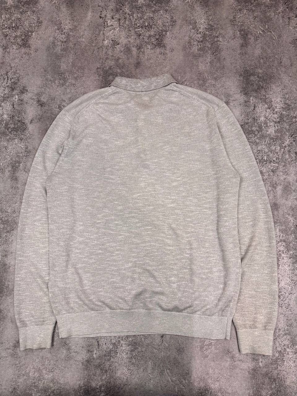 Reiss Reiss Men's Polo Sweater Grey Size L Size US L / EU 52-54 / 3 - 6 Thumbnail