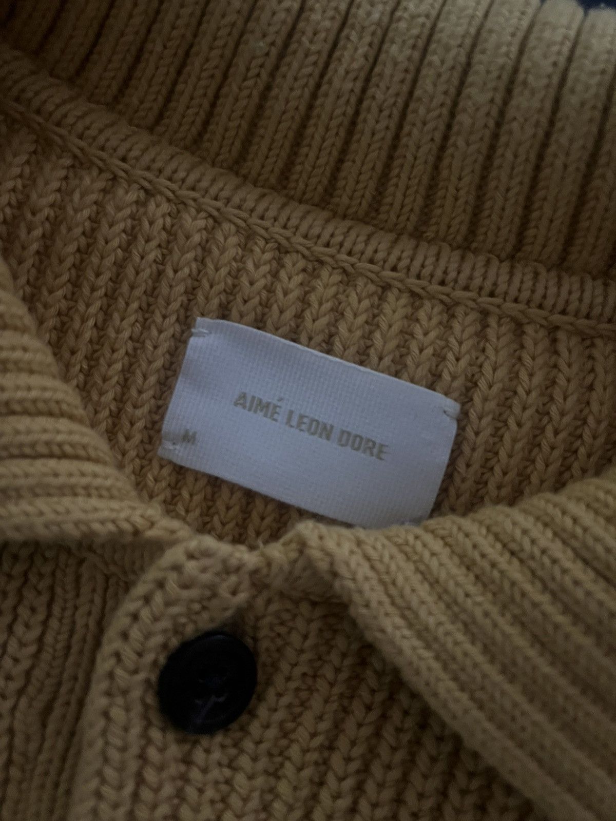 Aime Leon Dore Aime Leon Dore Shaker Stitch Polo Size US M / EU 48-50 / 2 - 5 Thumbnail