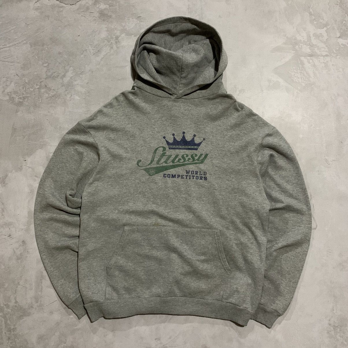 Stussy Vintage Stussy "World Competitors" Hoodie Size US L / EU 52-54 / 3 - 1 Thumbnail