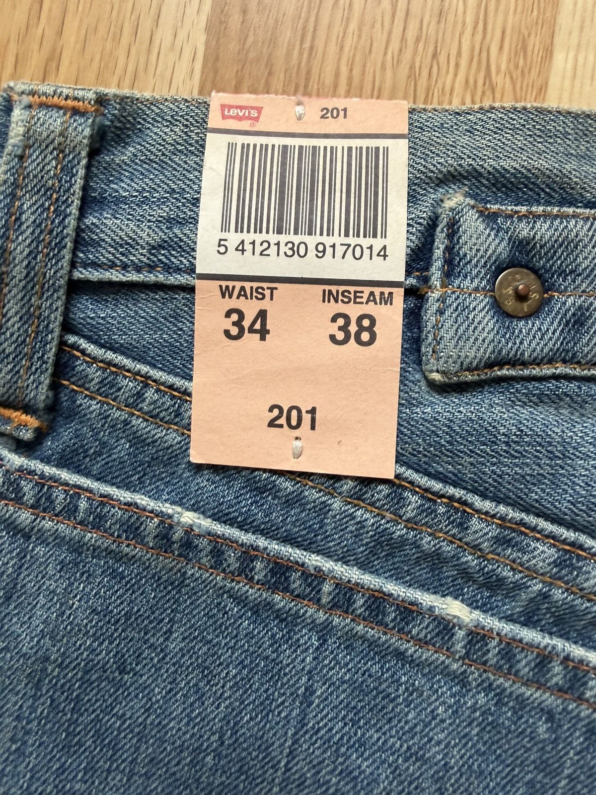 Levi's Vintage Clothing Levis Vintage LVC 201 Deadstock Size US 34 / EU 50 - 13 Thumbnail