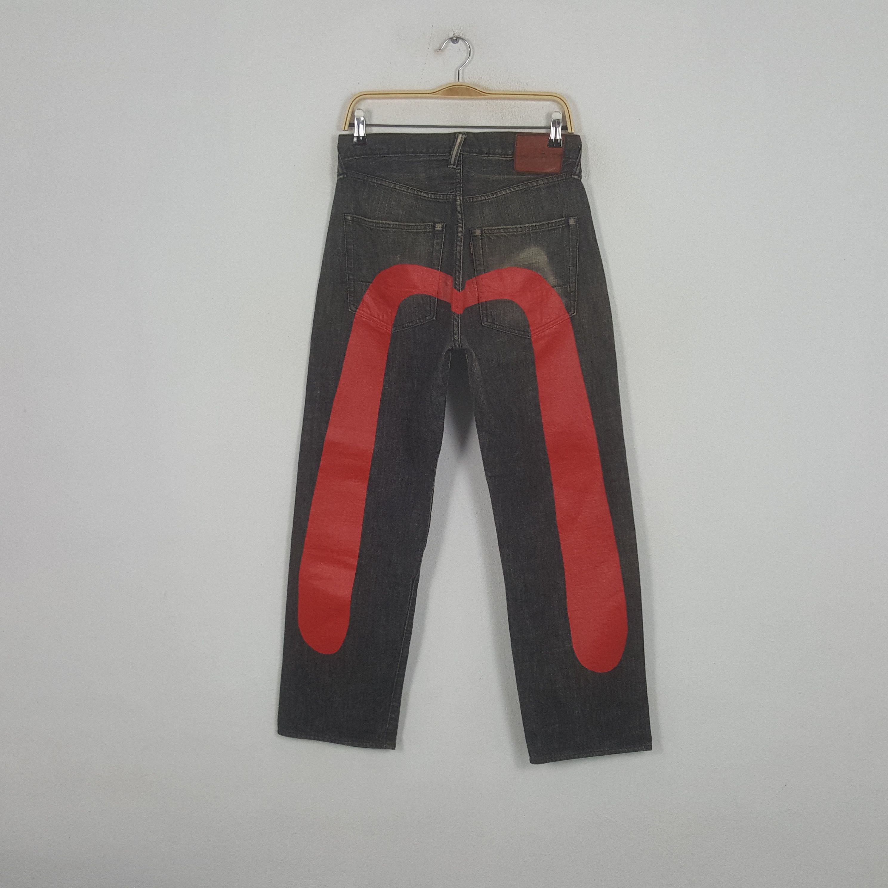 Evisu × Japanese Brand × Vintage Vintage Evisu Japanese Brand Daicock Custom Art Denim Jeans Size US 29 - 1 Thumbnail