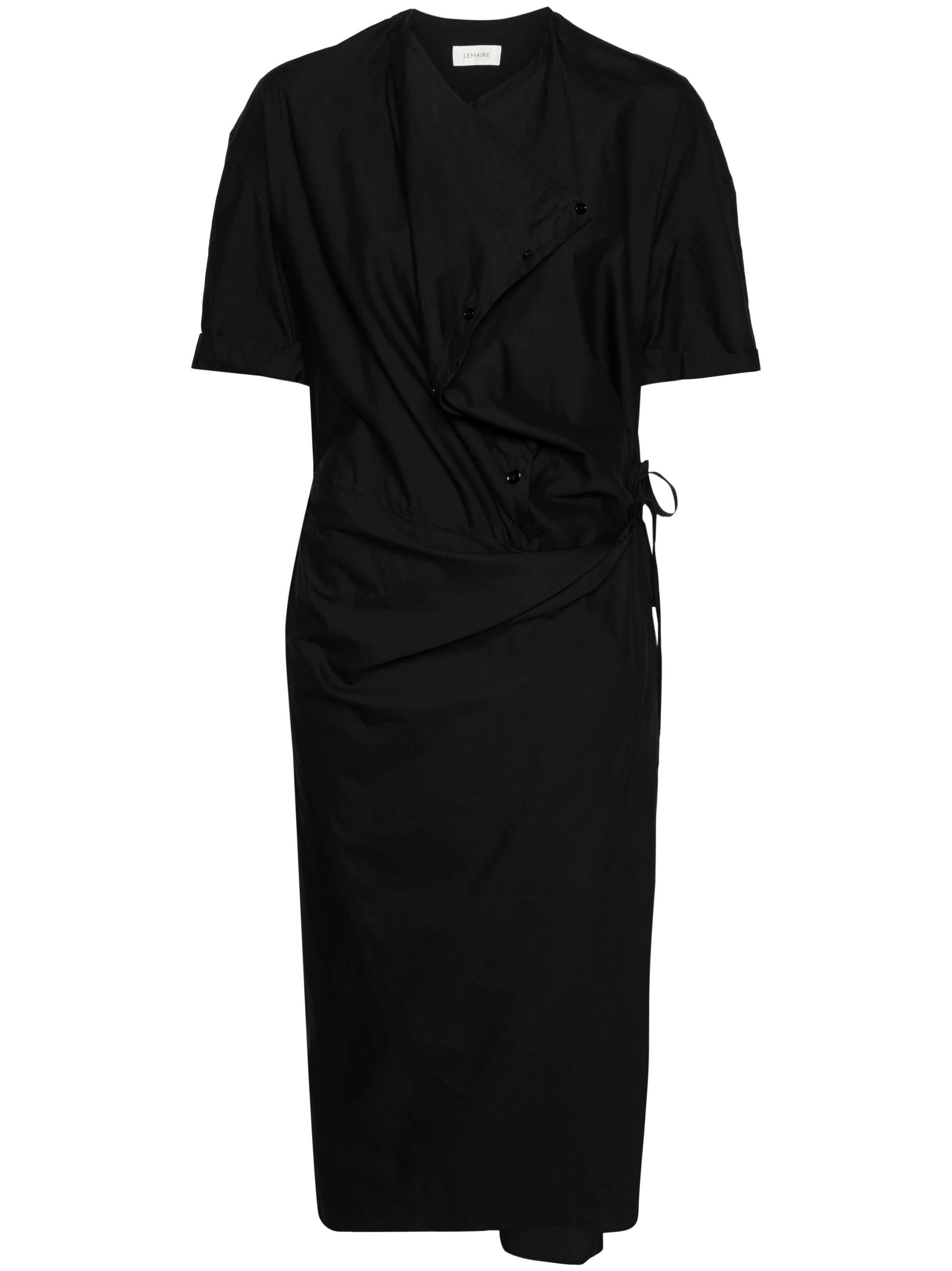 ワンピース LEMAIRE Women Mid Skirts DR1093 LK087BK999 Black Lemaire LEMAIRE Women Mid Skirts DR1093 LK087BK999 Black