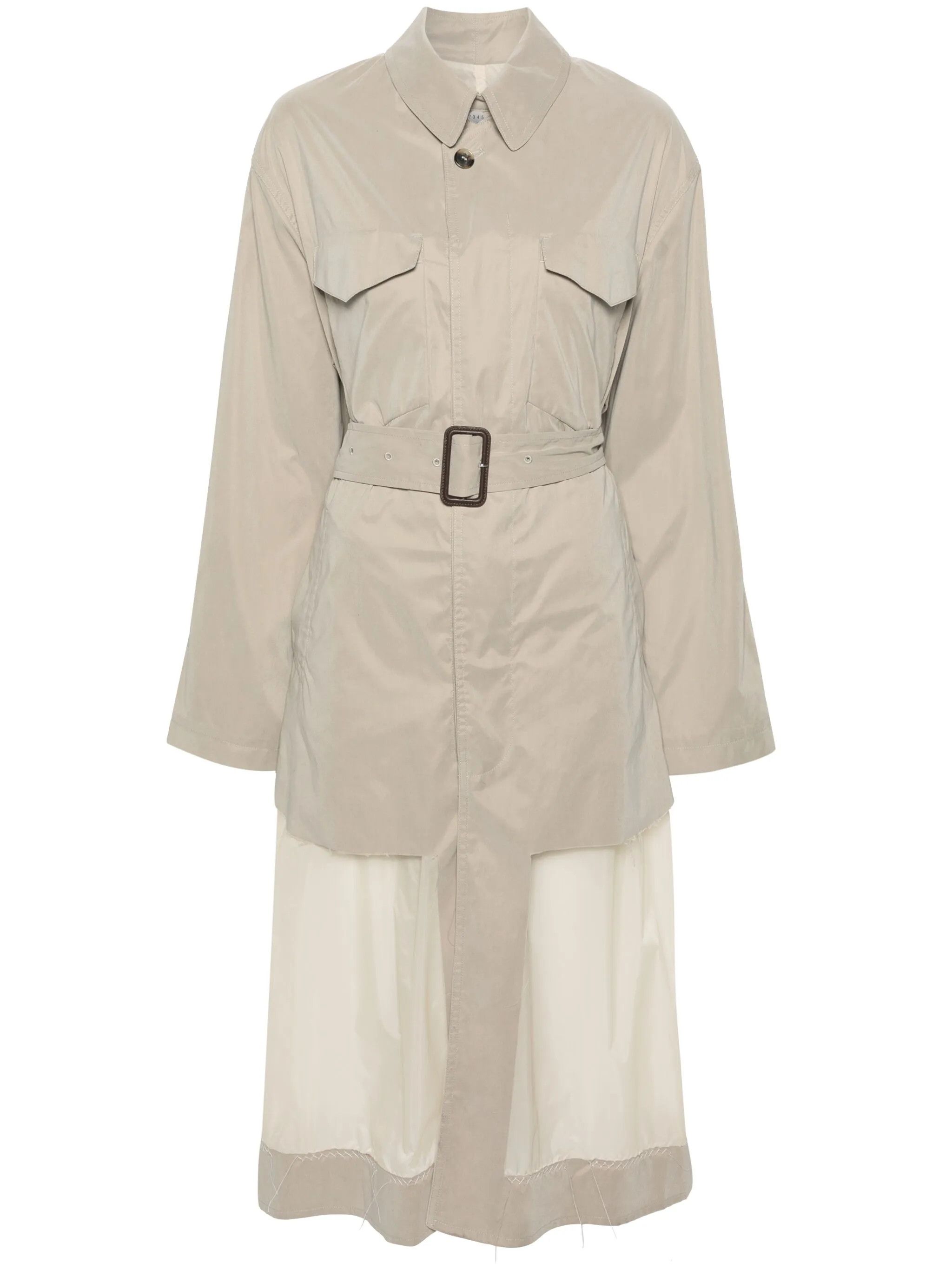 Maison Margiela o1y0625 Trench Coat in Beige Size XS / US 0-2 / IT 36-38 - 1 Thumbnail