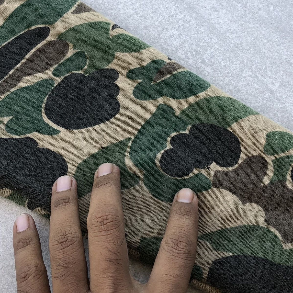 Vintage VINTAGE 70's DUCK CAMOUFLAGE FULL ZIPPER AMERICAN SPORTSWEAR Size US L / EU 52-54 / 3 - 13 Thumbnail