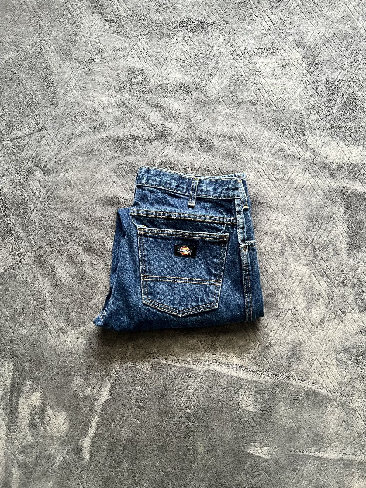 Dickies × Vintage Dickies blue denim straight leg jeans Size US 32 / EU 48 - 6 Thumbnail
