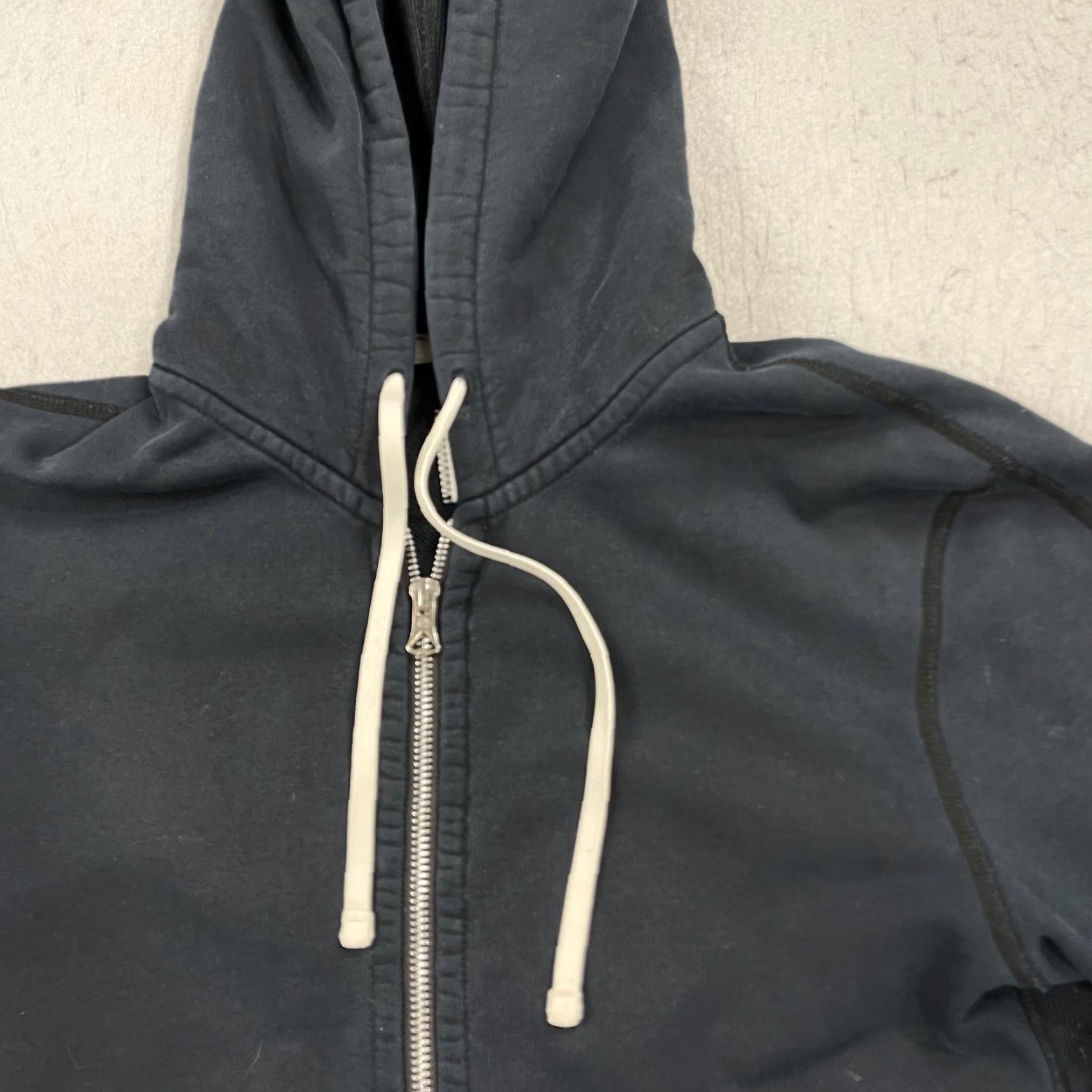 Reigning Champ VINTAGE Reigning Champ Hoodie Mens Small Black Full Zip Heavy 100% Cotton Sweatshirt Logo Size US S / EU 44-46 / 1 - 2 Thumbnail
